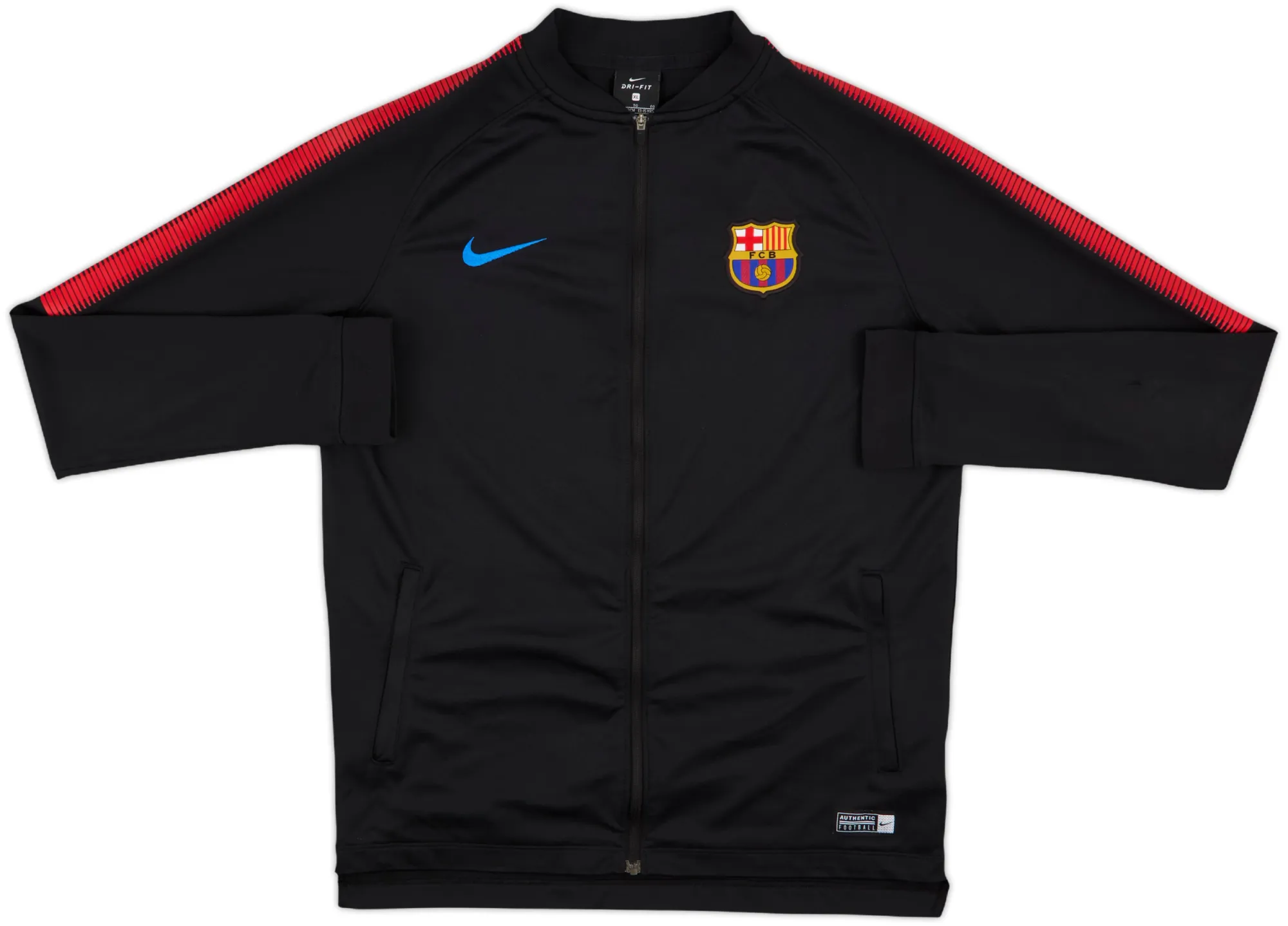 2017-18 Barcelona Nike Track Jacket - 10/10 - (XL.Boys)