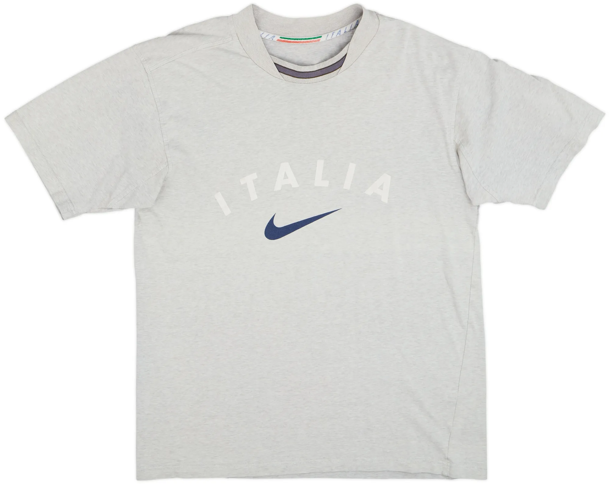 1996-97 Italy Nike Cotton Tee - 8/10 - (M)