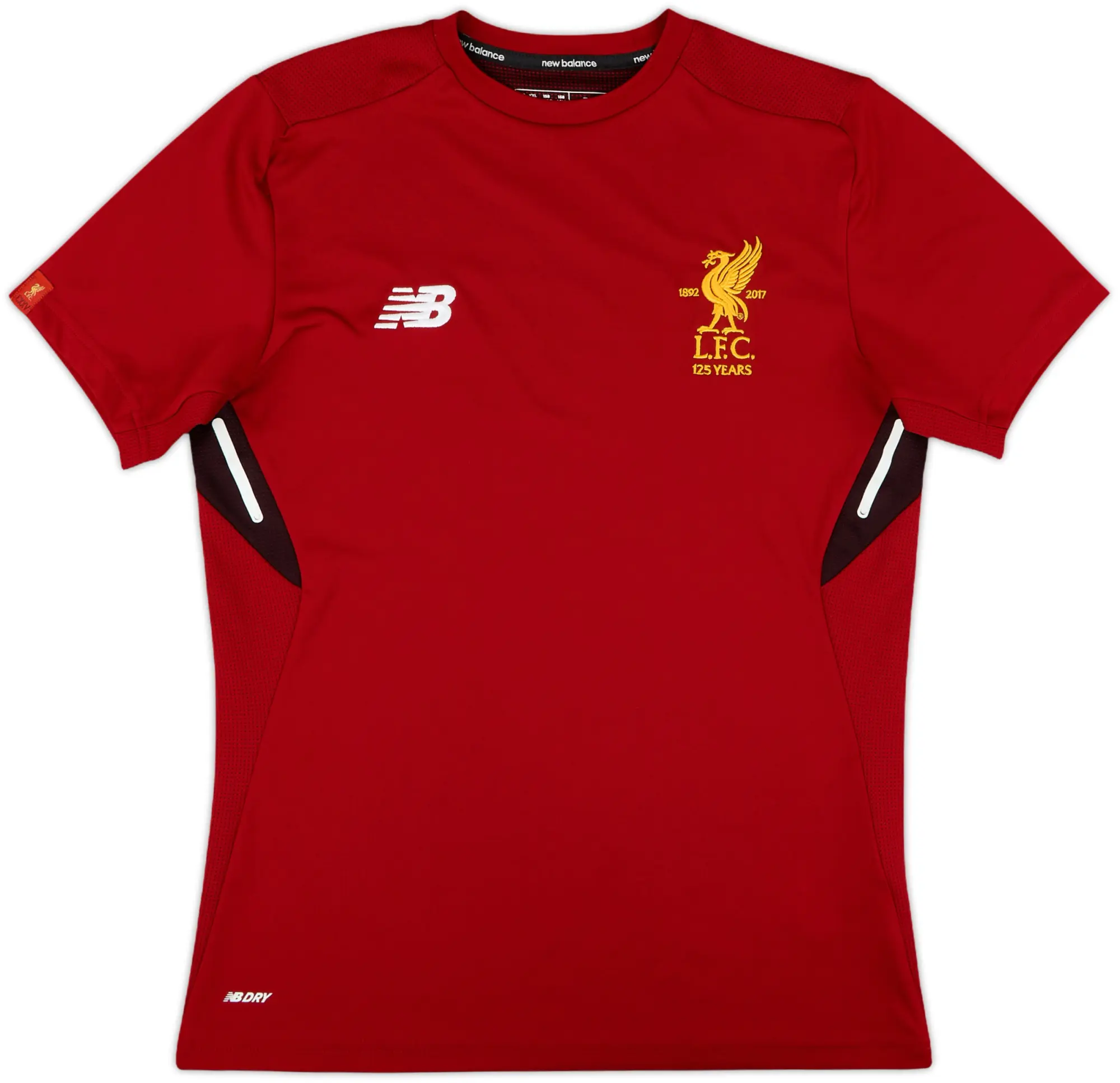 New Balance Liverpool Boys SS Home Shirt 2017/18