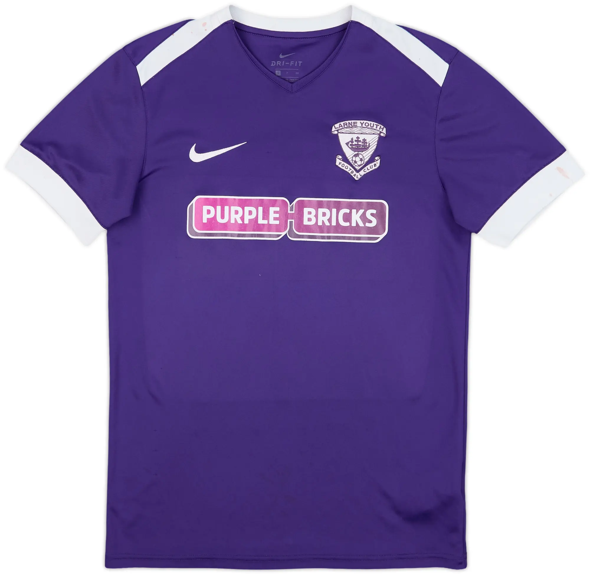 2018-19 Larne Youth Away Shirt #3 - 6/10 - (S)