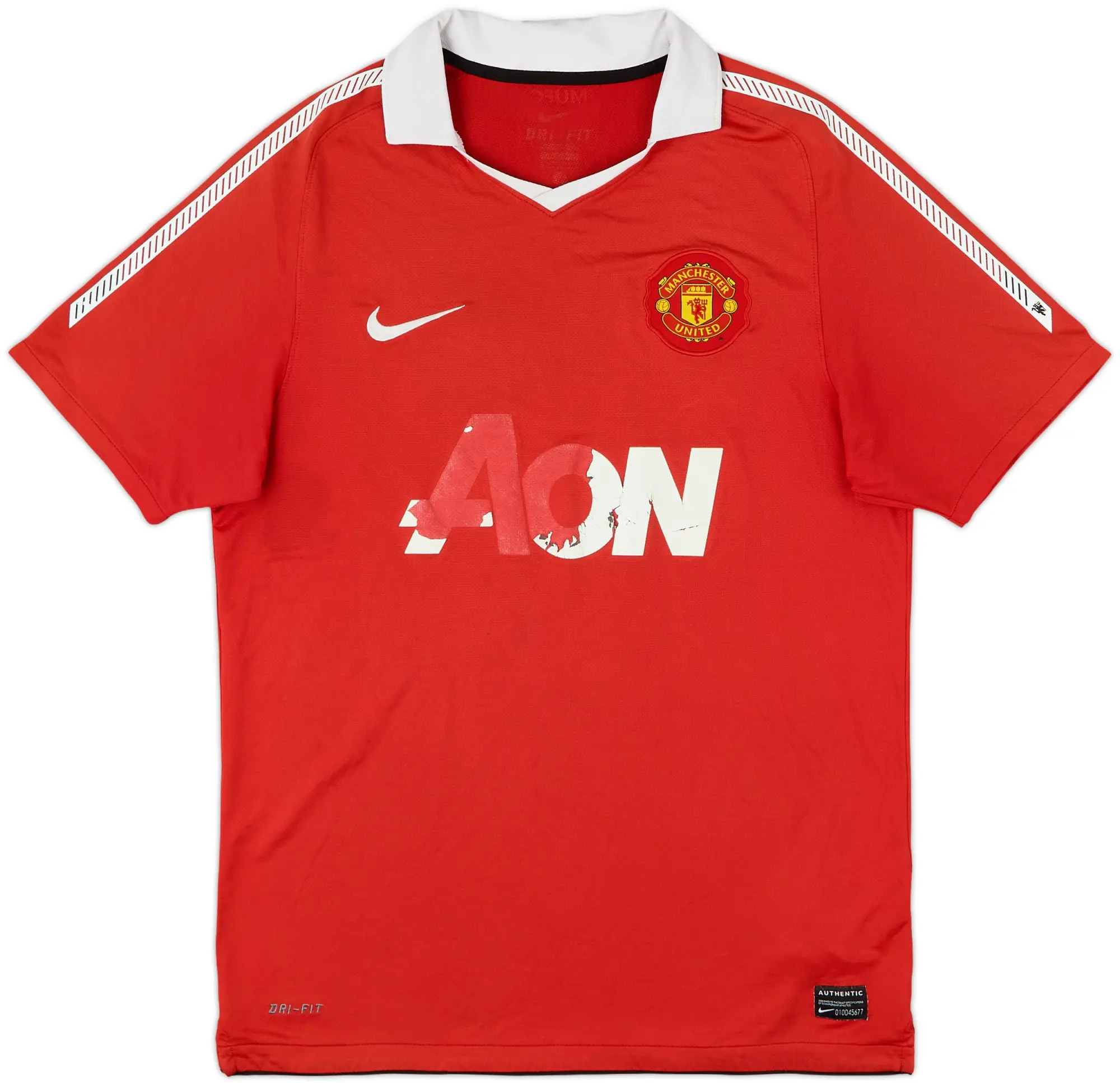 2010-11 Manchester United Home Shirt - 4/10 - (M)