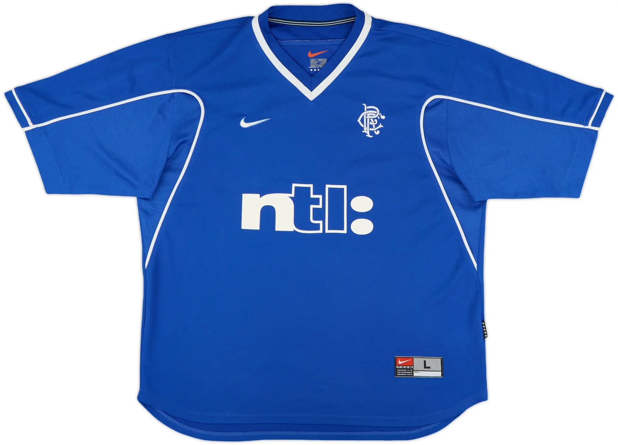 1999-01 Rangers Home Shirt - 10/10 - (L)