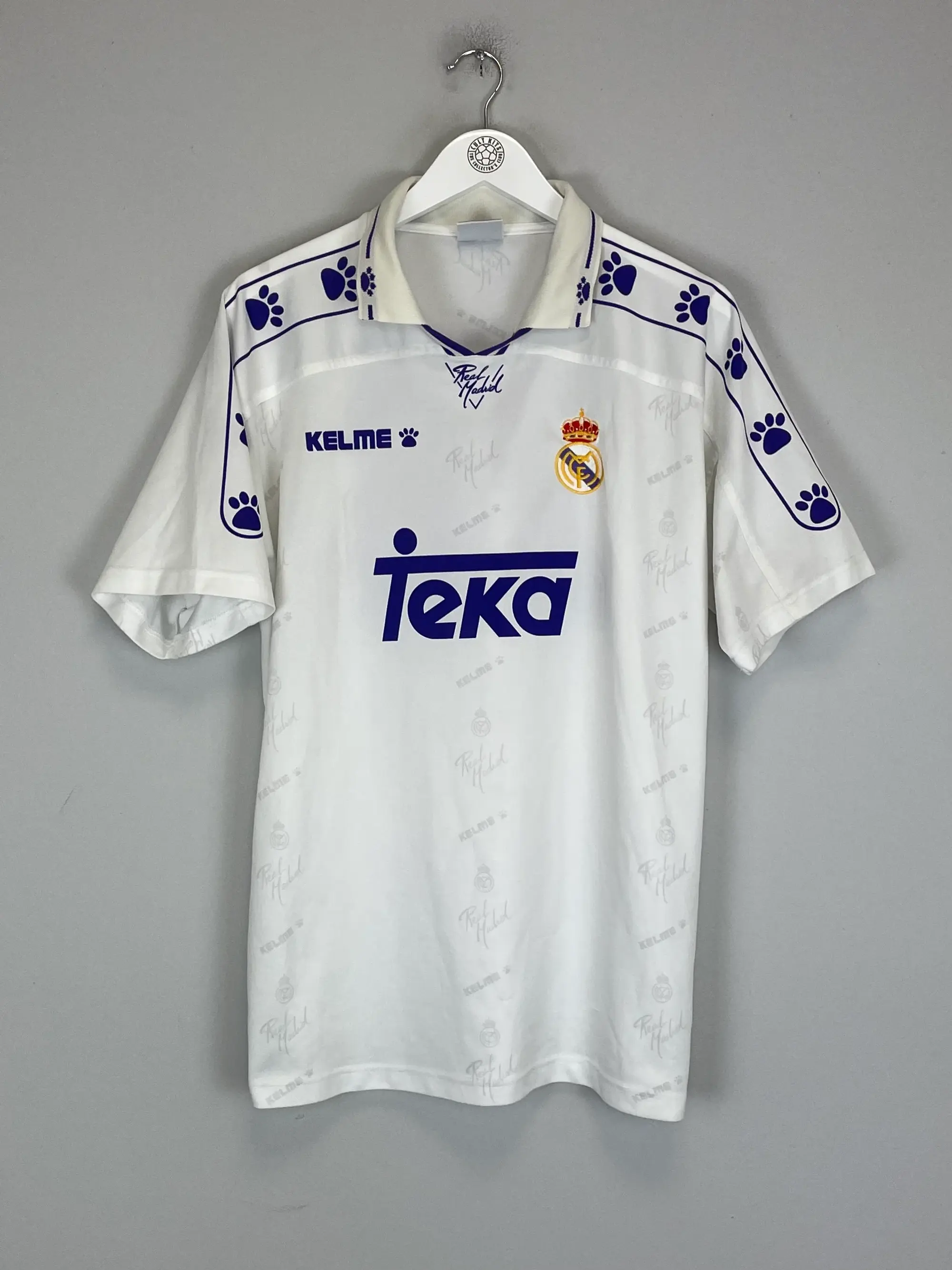 1994/95 REAL MADRID #26 HOME SHIRT (L) KELME, Cult Kits