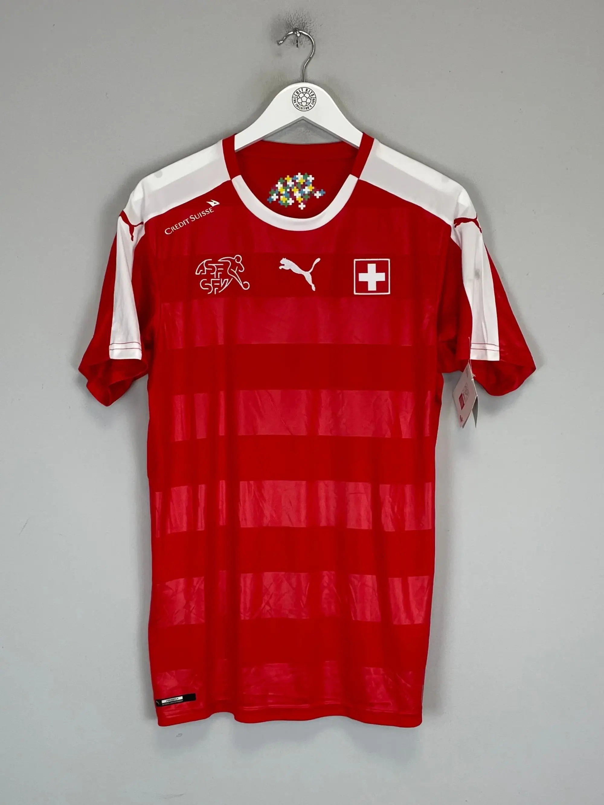 2016/17 SWITZERLAND *BNWT* HOME SHIRT (M) PUMA | CULT KITS