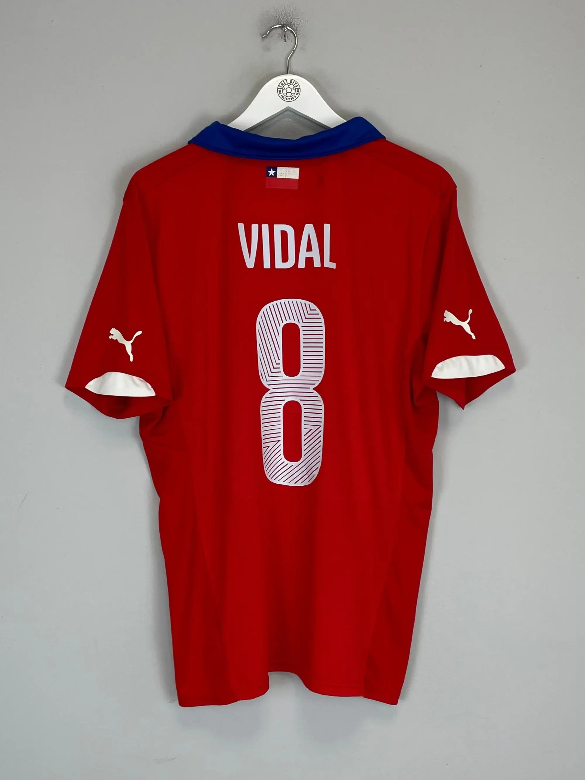 2014/15 CHILE VIDAL #8 HOME SHIRT (M) PUMA | CULT KITS