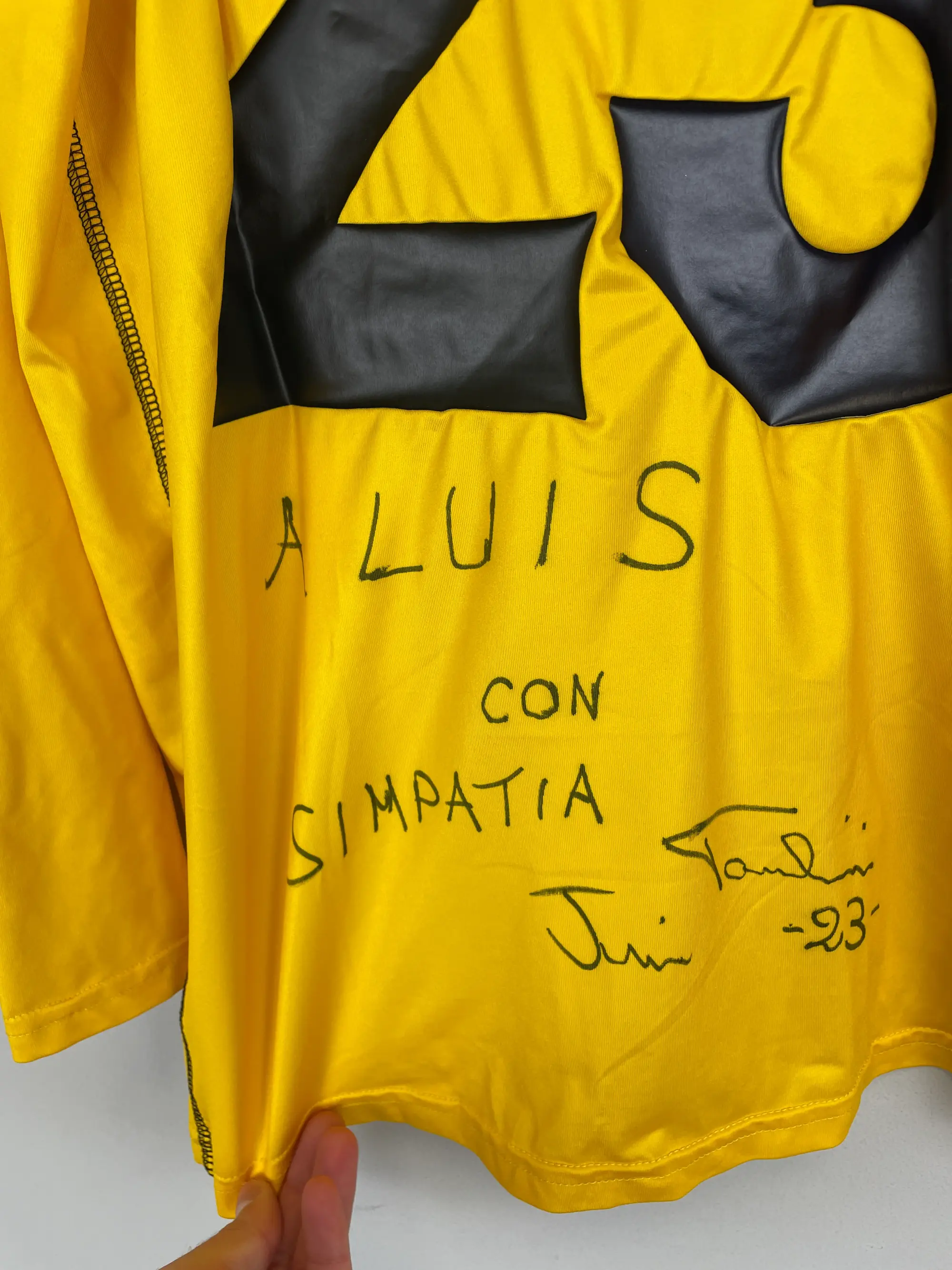 2007/08 MODENA TAMBERINI #23 *MATCH ISSUE + SIGNED* L/S HOME SHIRT (XL) ERREA | CULT KITS