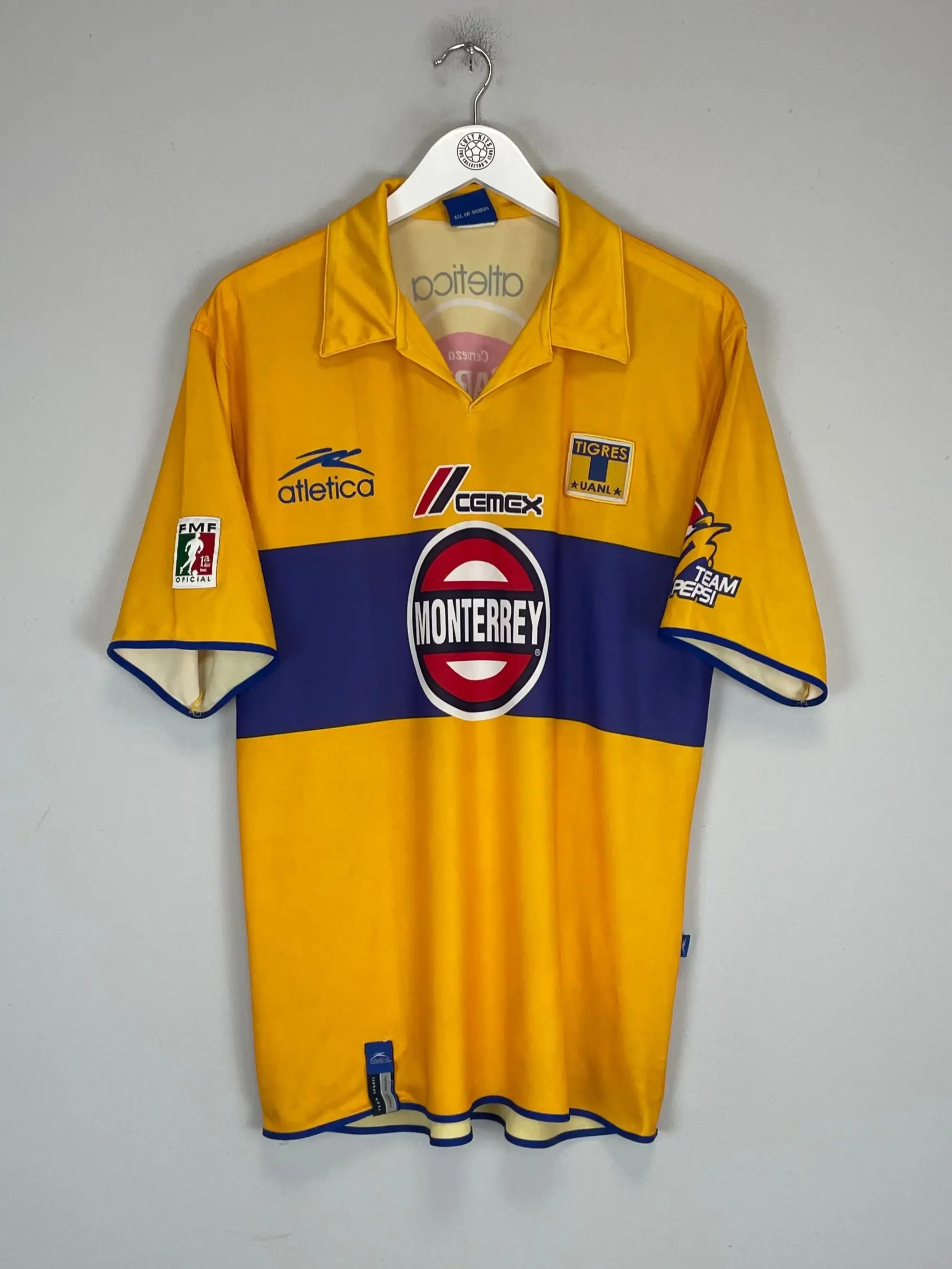 2003/04 TIGRES HOME SHIRT (L) ATLETICA, Cult Kits