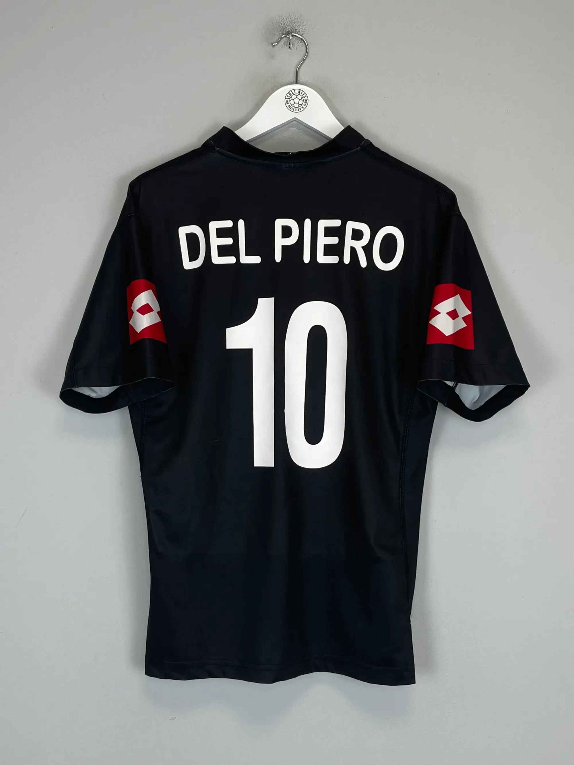2001/02 JUVENTUS DEL PIERO #10 AWAY SHIRT (L) LOTTO, Cult Kits
