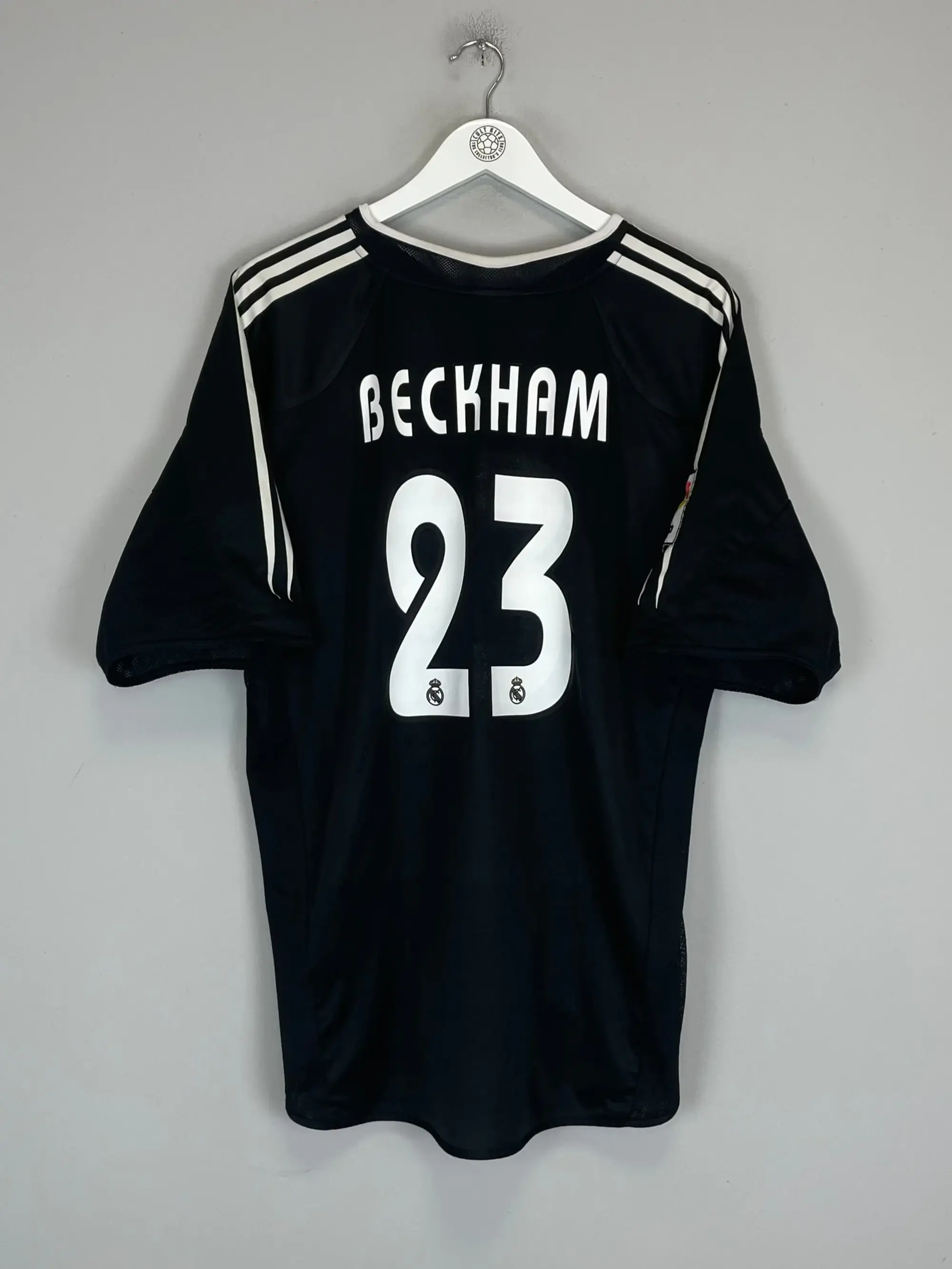 2004/05 REAL MADRID BECKHAM #23 AWAY SHIRT (XL) ADIDAS, Cult Kits