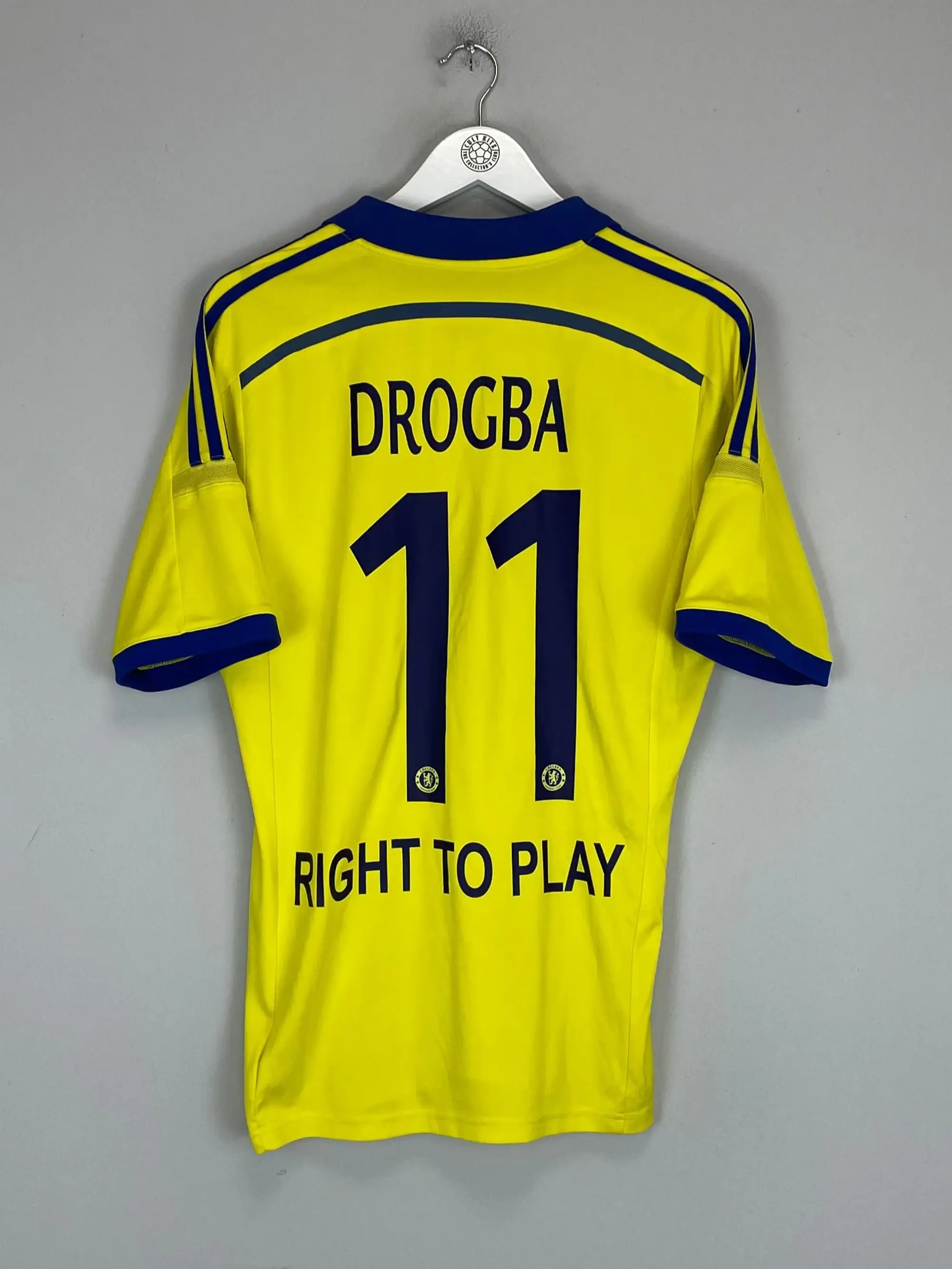 2014/15 CHELSEA DROGBA #11 AWAY SHIRT (M) ADIDAS | CULT KITS