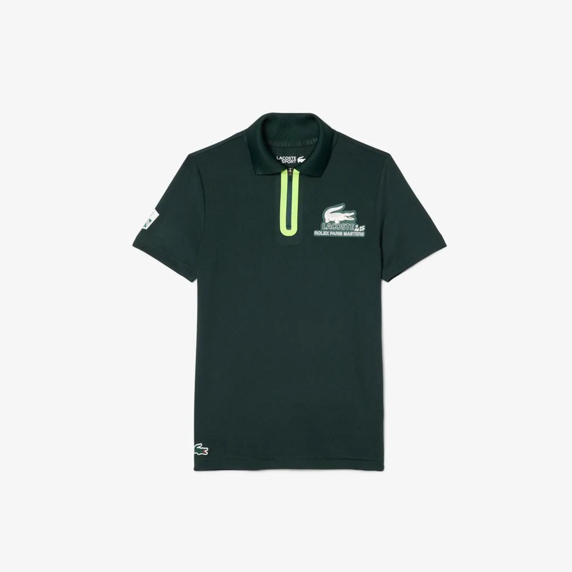 Lacoste Rolex Paris Masters Edition Ball Kid Polo Shirt - Sinople Green