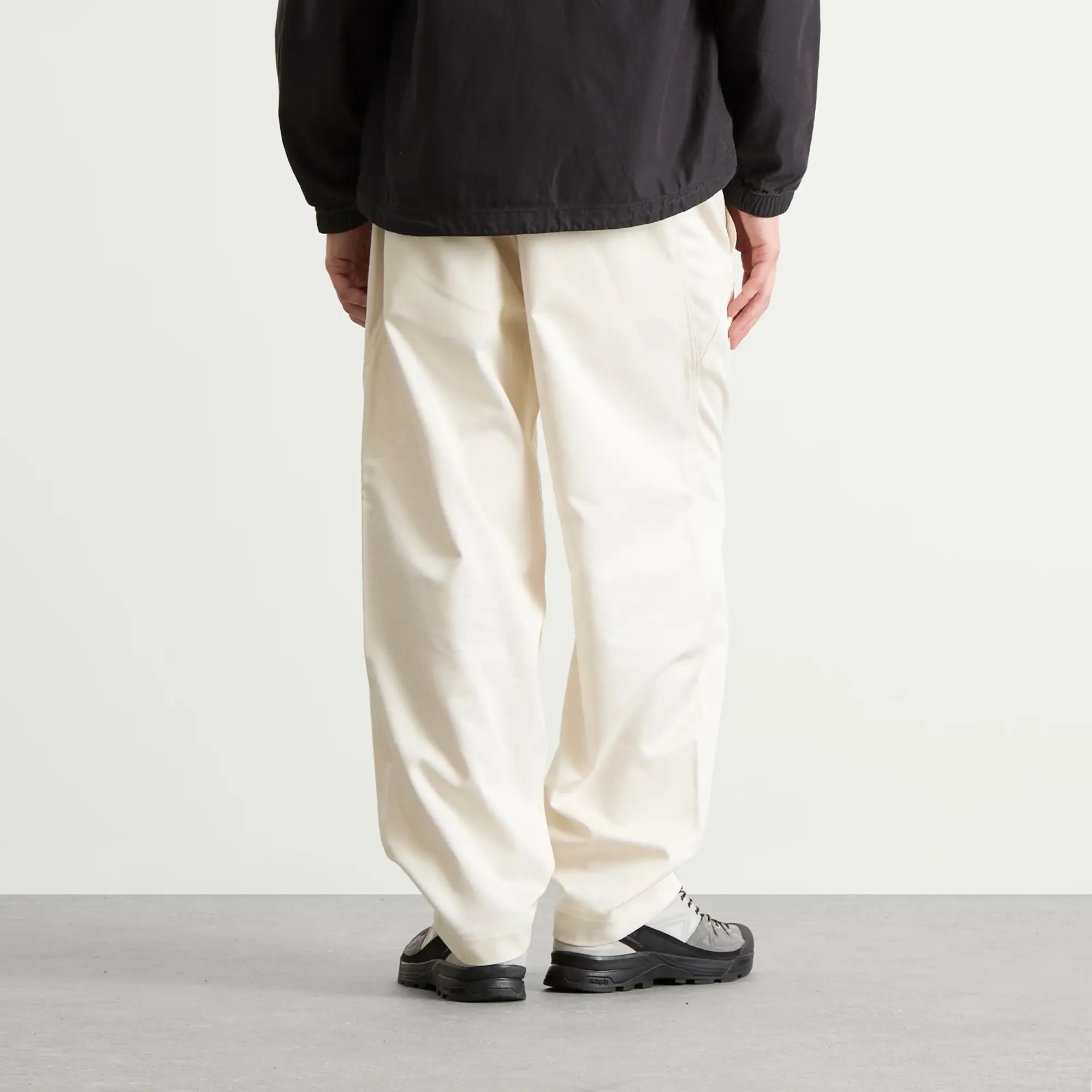 Goldwin Men's Twill Easy Trousers Ivory