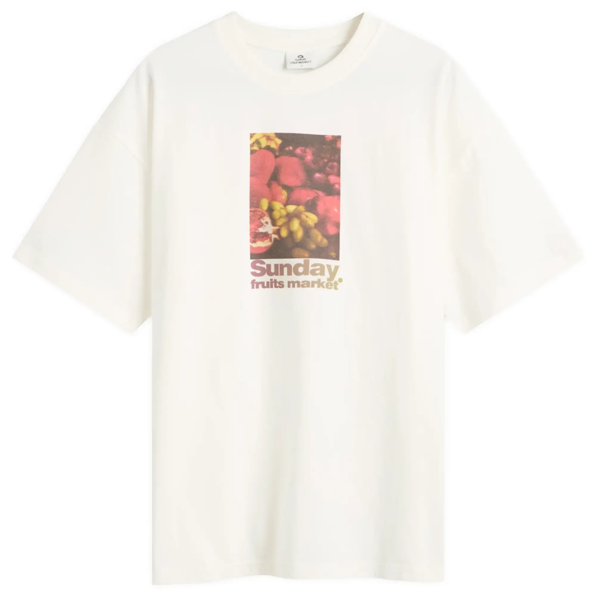 SUNDAYFRUITMARKET Women's Fruits T-Shirt Ivory