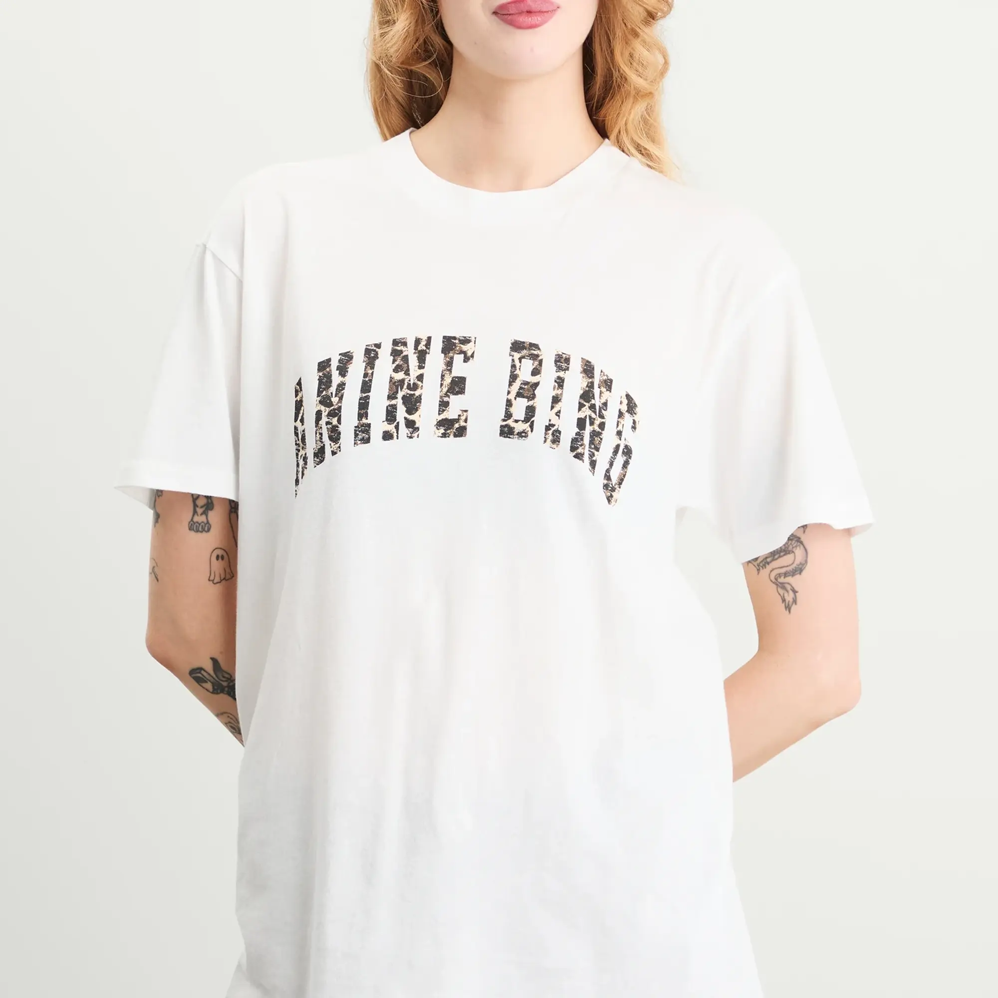 Anine Bing Women's Walker T-Shirt Ivory