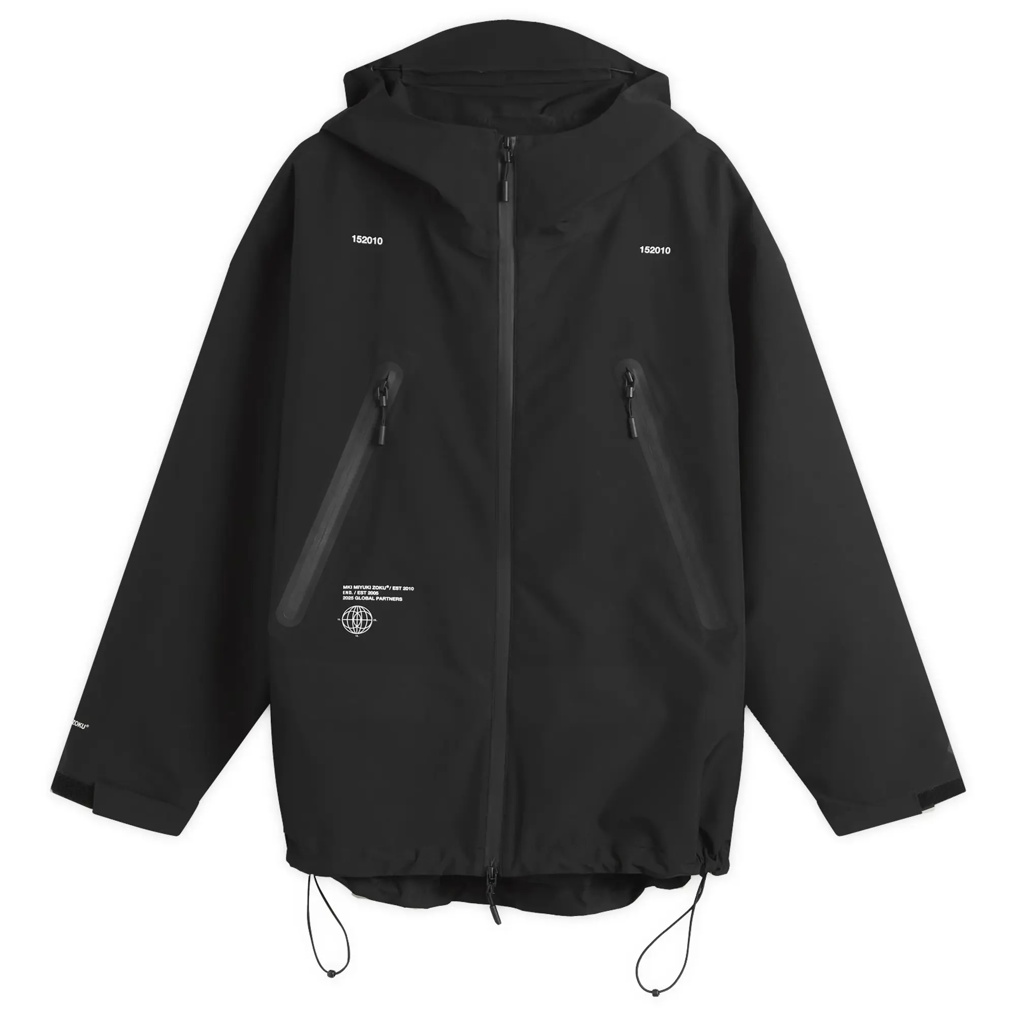END. x MKI Men's 152010 Shell Jacket Black