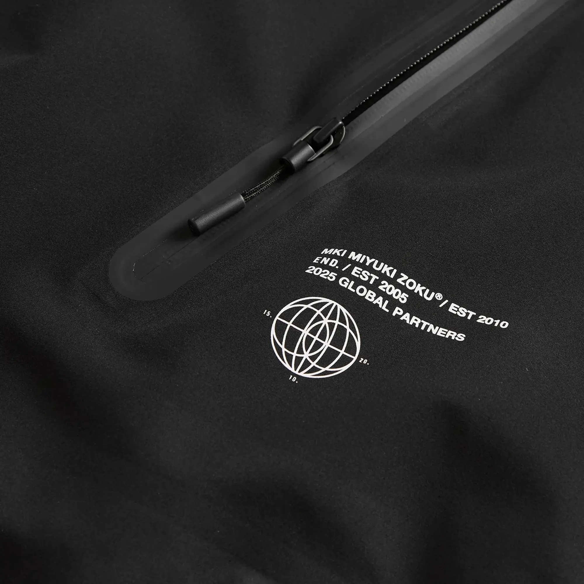 END. x MKI Men's 152010 Shell Jacket Black