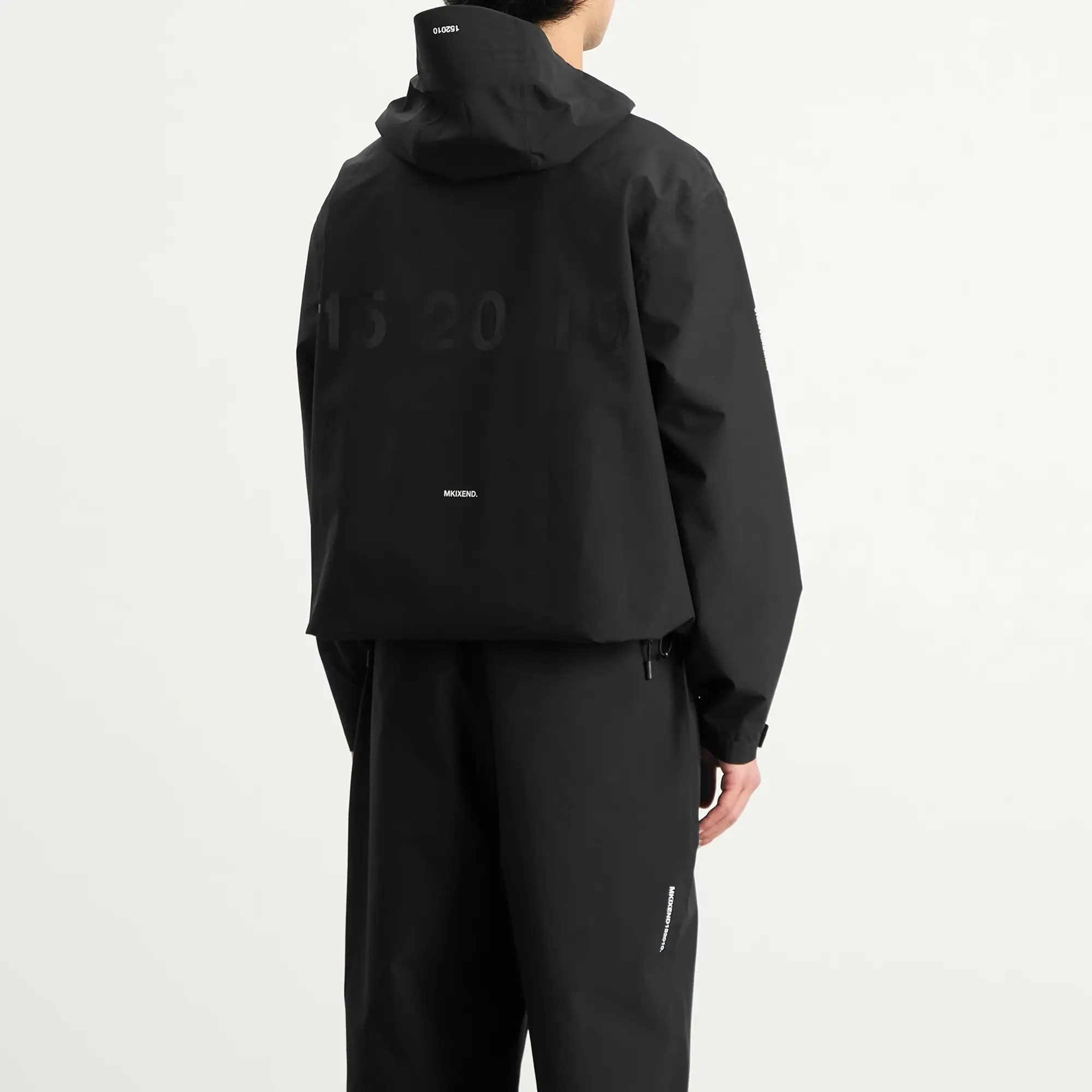 END. x MKI Men's 152010 Shell Jacket Black