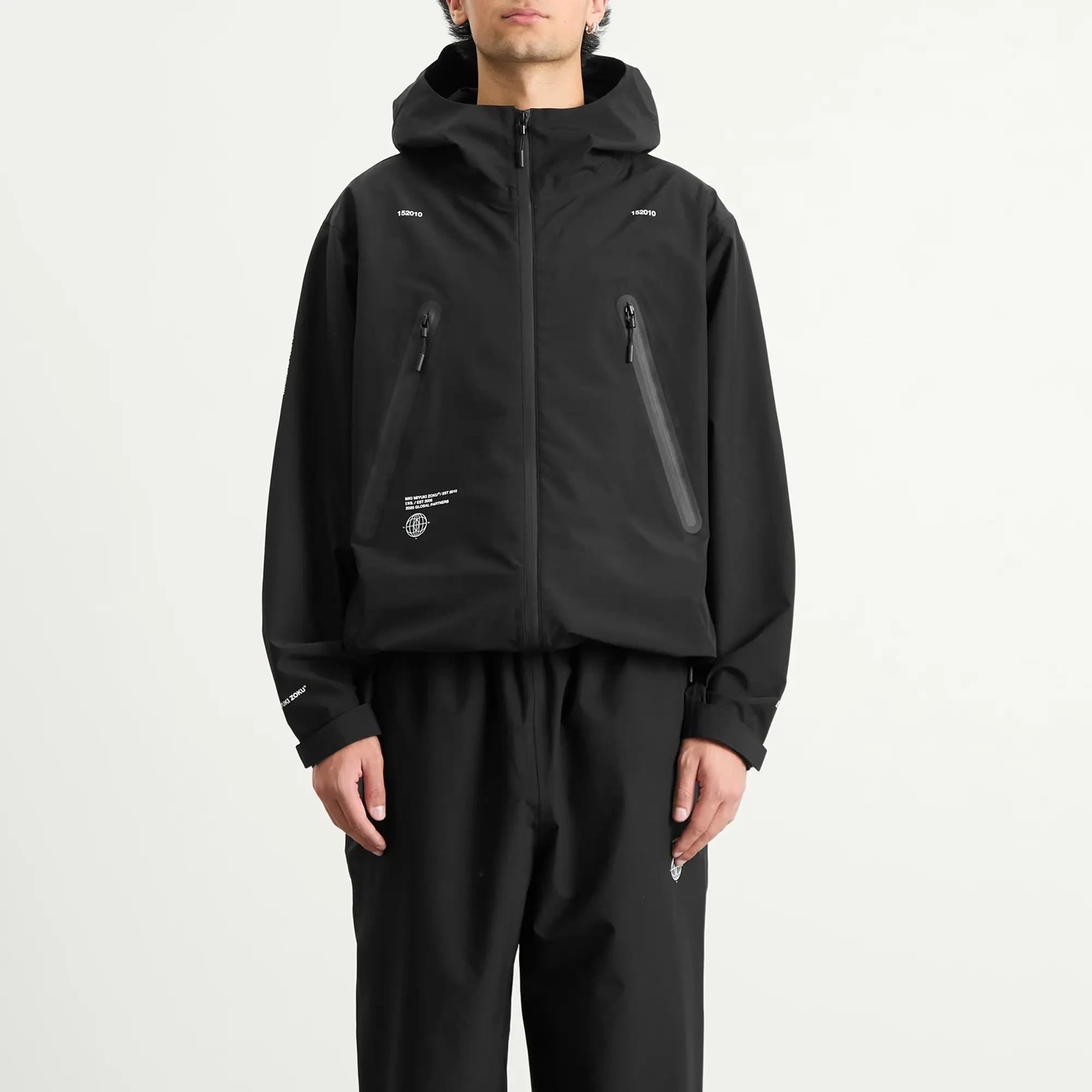 END. x MKI Men's 152010 Shell Jacket Black