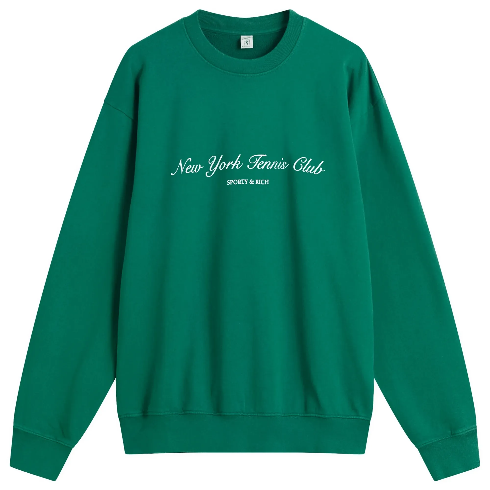 Sporty & Rich Women's NY Tennis Club Crew Sweatshirt Alpine