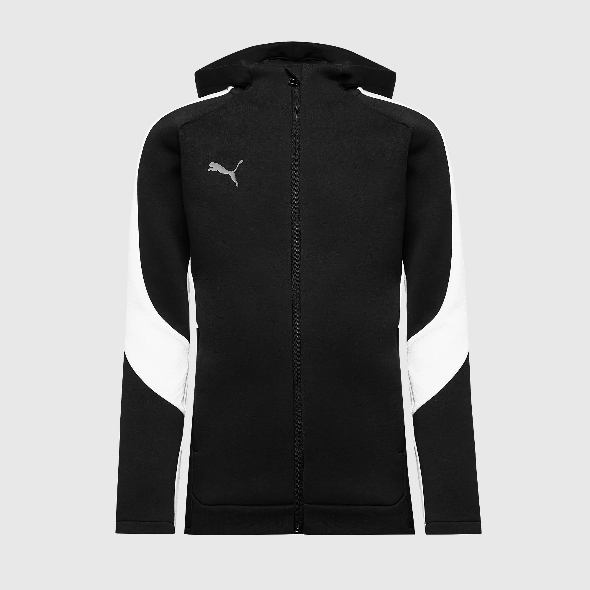 Puma Junior teamEVOSTRIPE 25 Slim Hooded Jacket