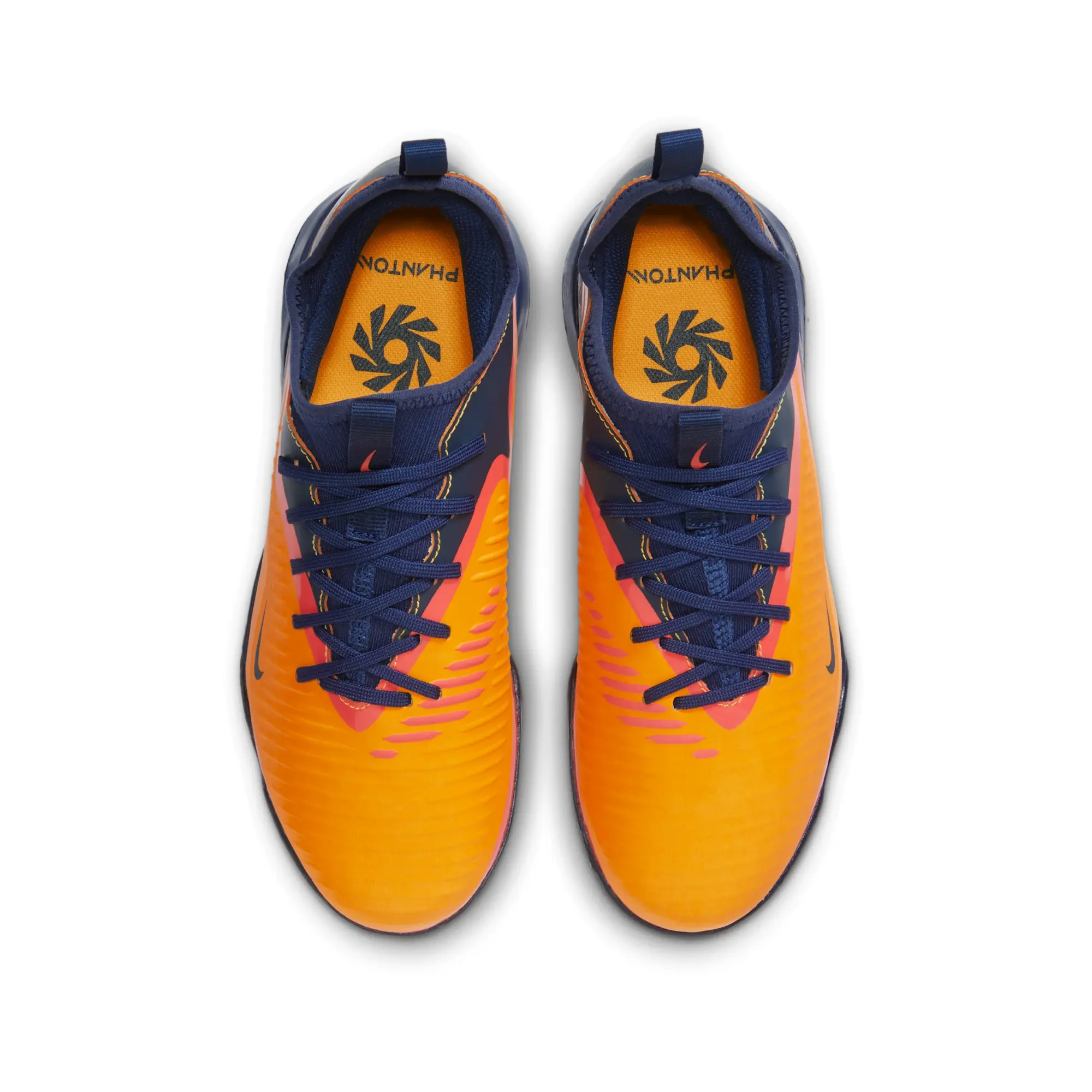 Nike Jr. Phantom 6 Low Academy 'Erling Haaland' Older Kids' Turf Football Shoe - Orange