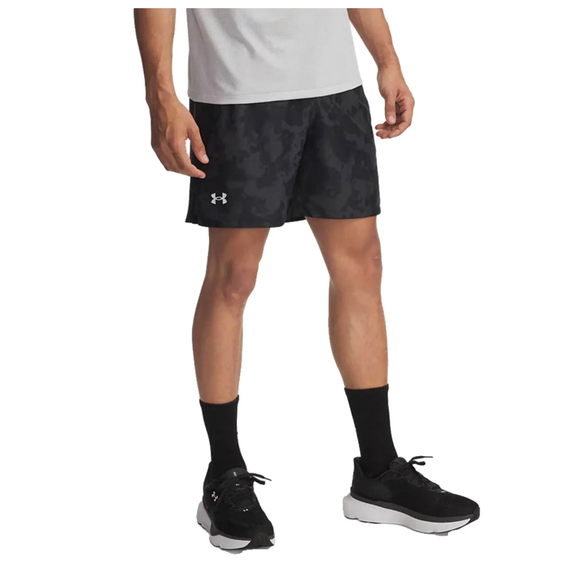 Under Armour  Launch Men's 7 Shorts Anthracite / Black / Reflective L
