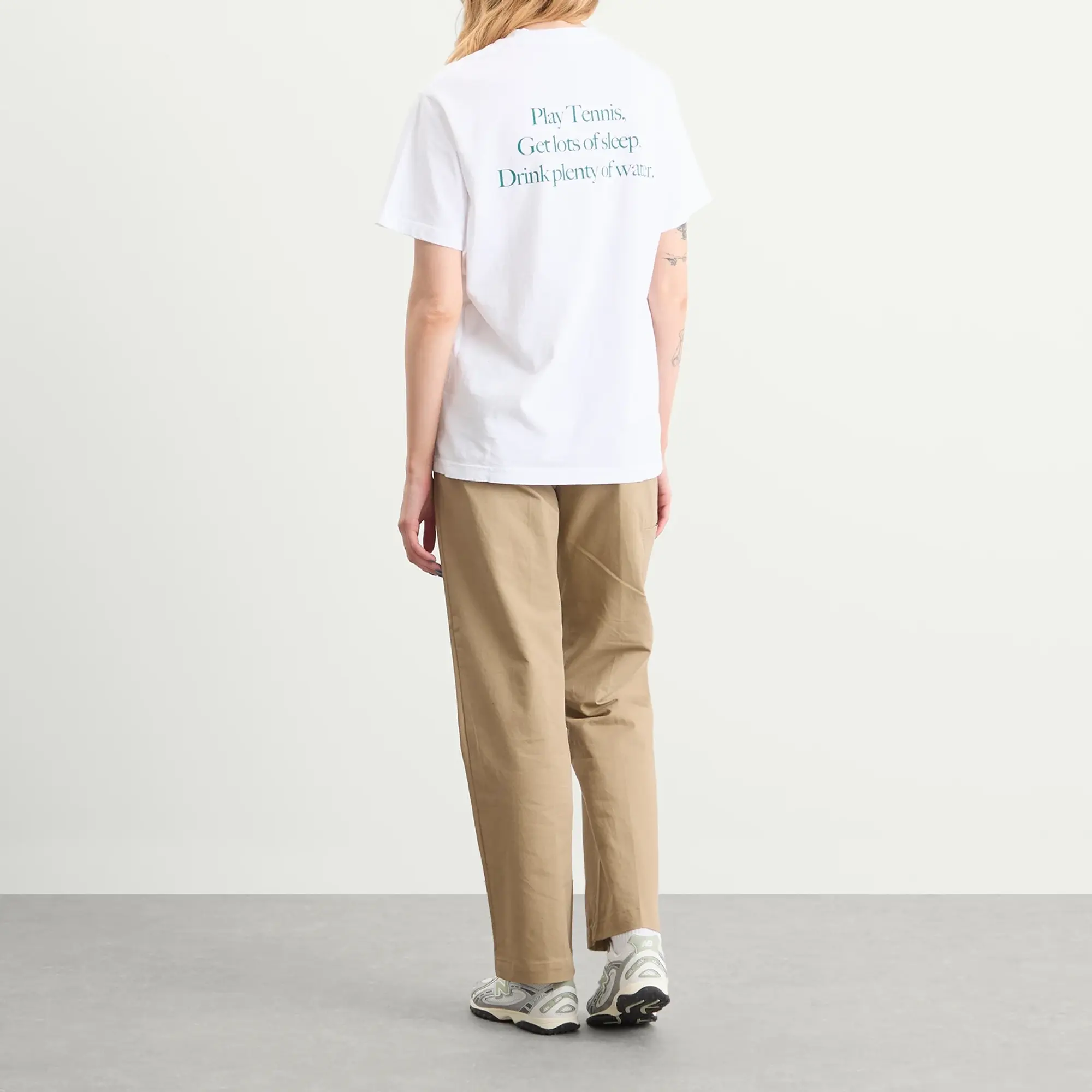 Sporty & Rich Women's Play Tennis T-Shirt White