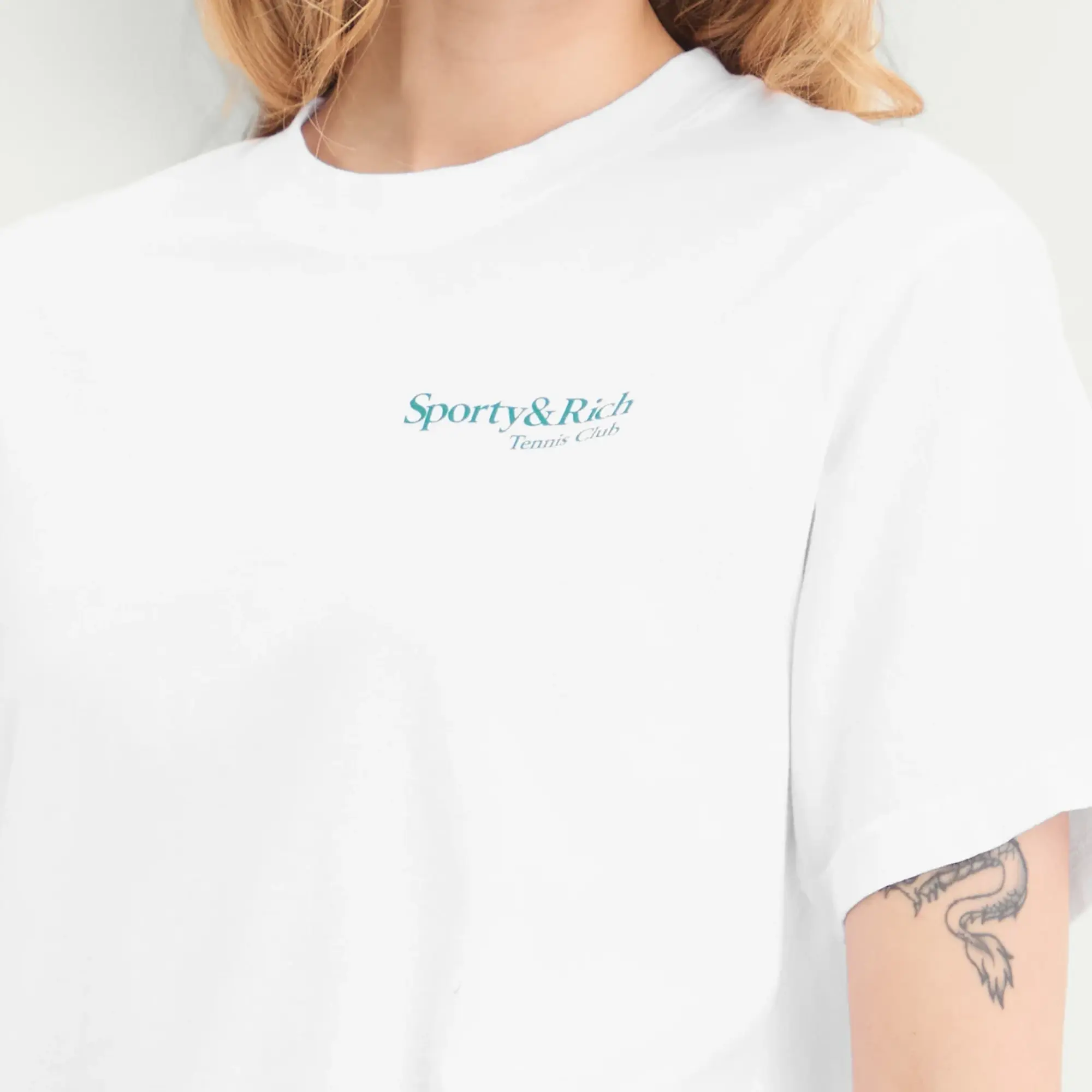 Sporty & Rich Women's Play Tennis T-Shirt White