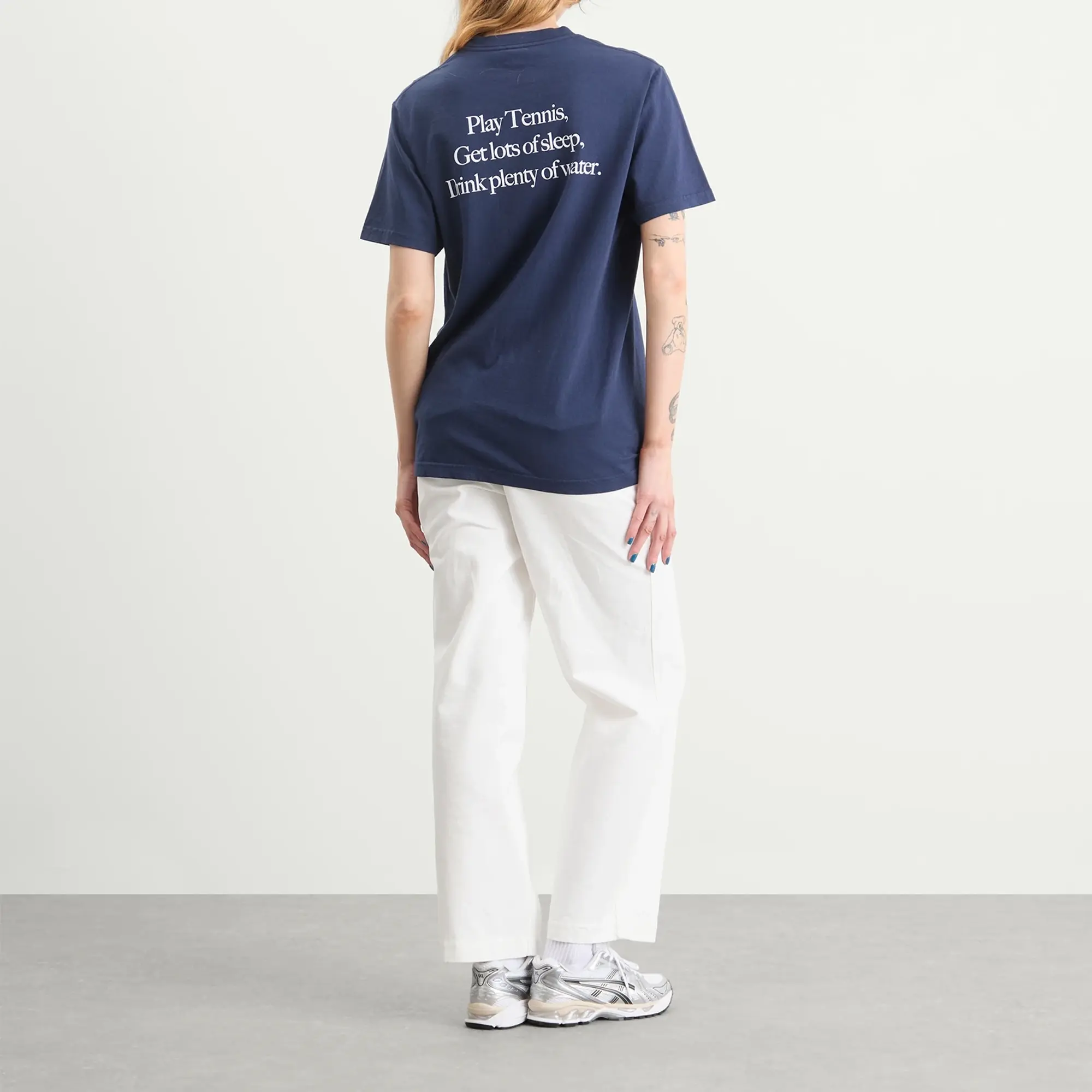 Sporty & Rich Women's Play Tennis T-Shirt Dark Navy