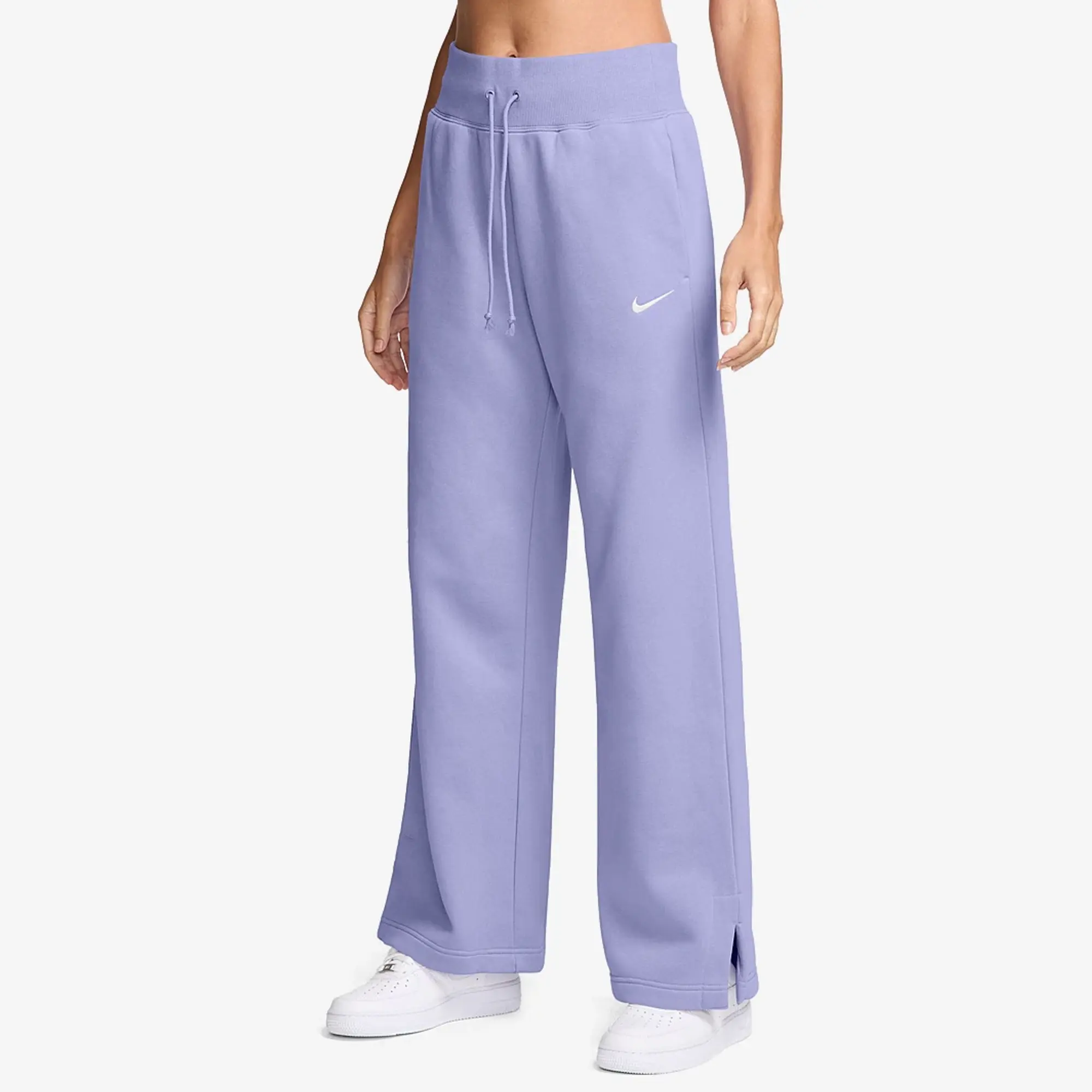 Nike Sportswear Womens Phoenix Fleece High Waisted Wide Leg Sweatpants