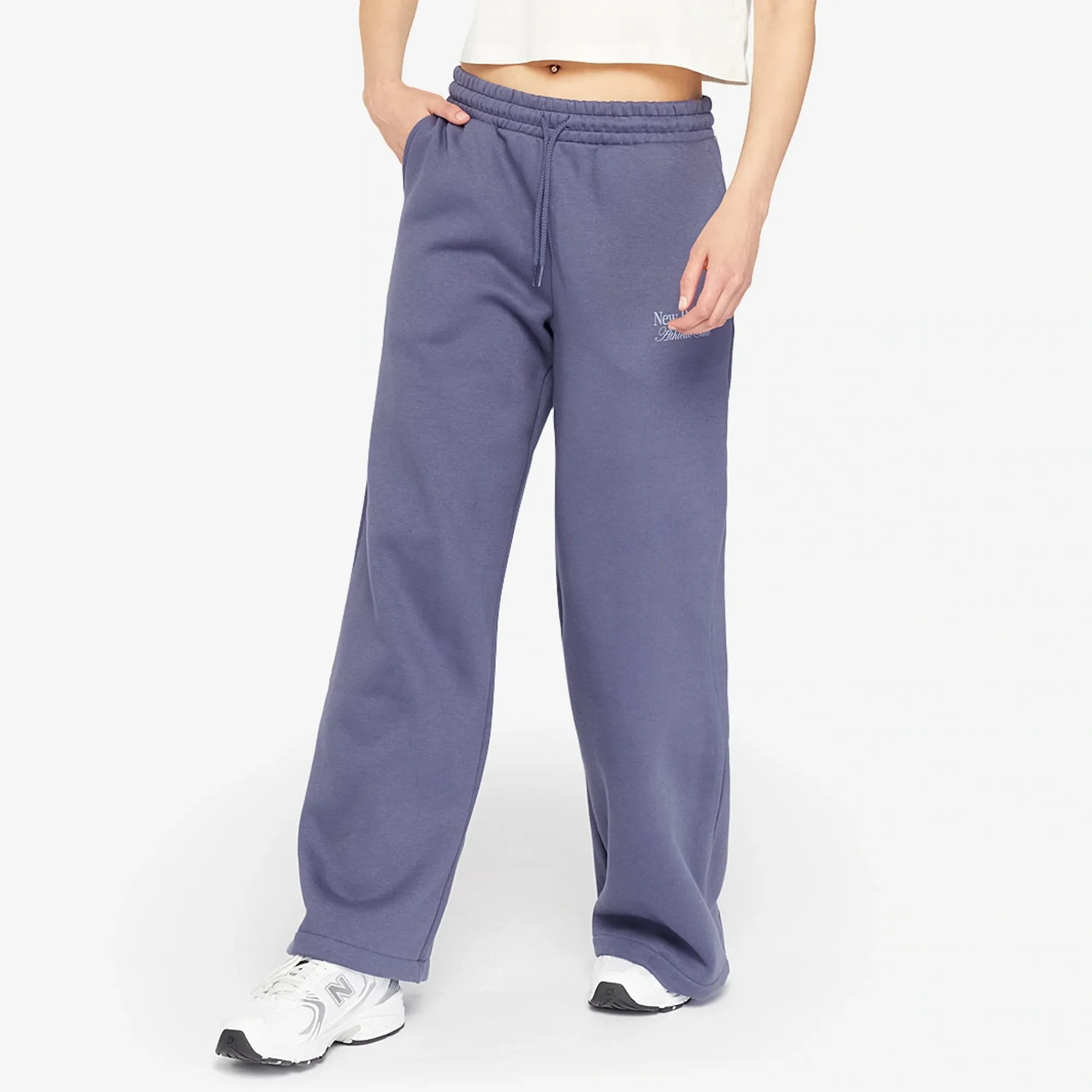 New Balance Womens Linear Heritage Jogger Bottoms