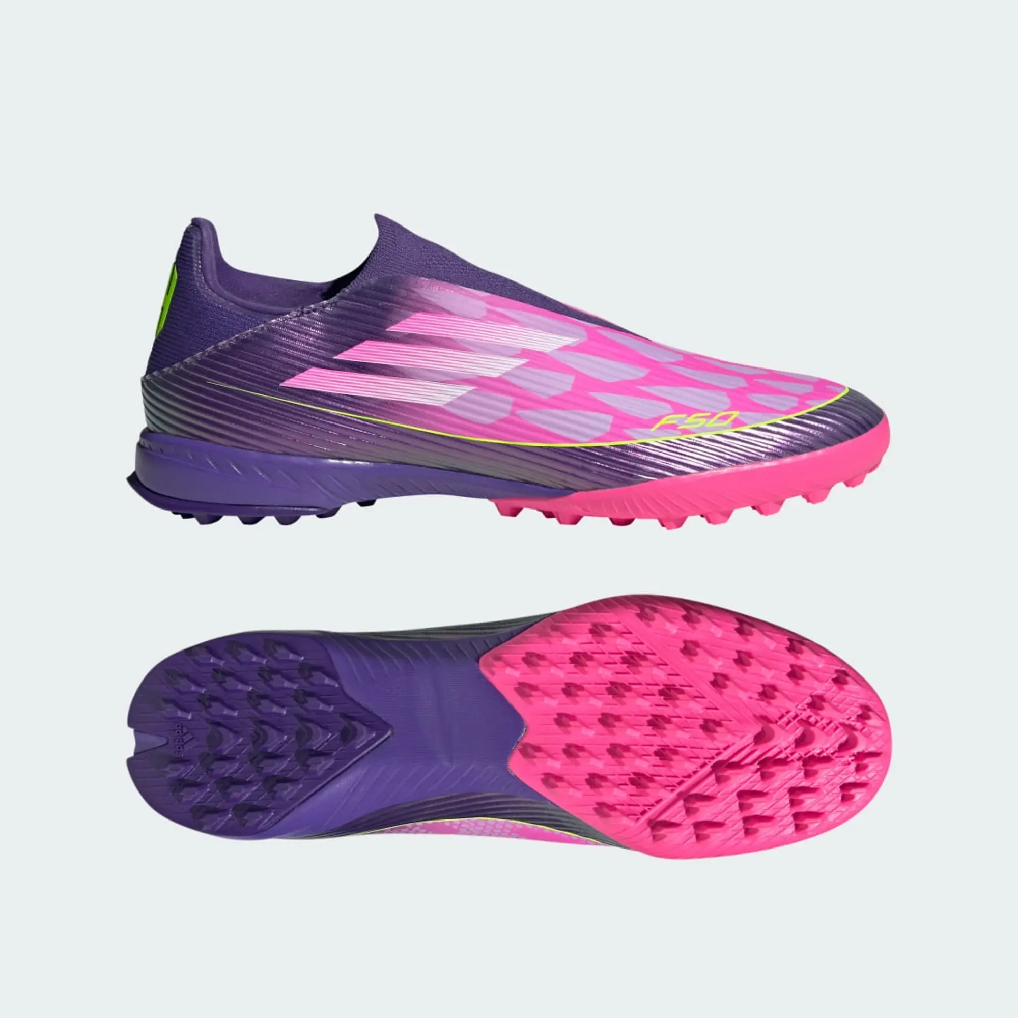 adidas F50 League LY Laceless Turf Boots