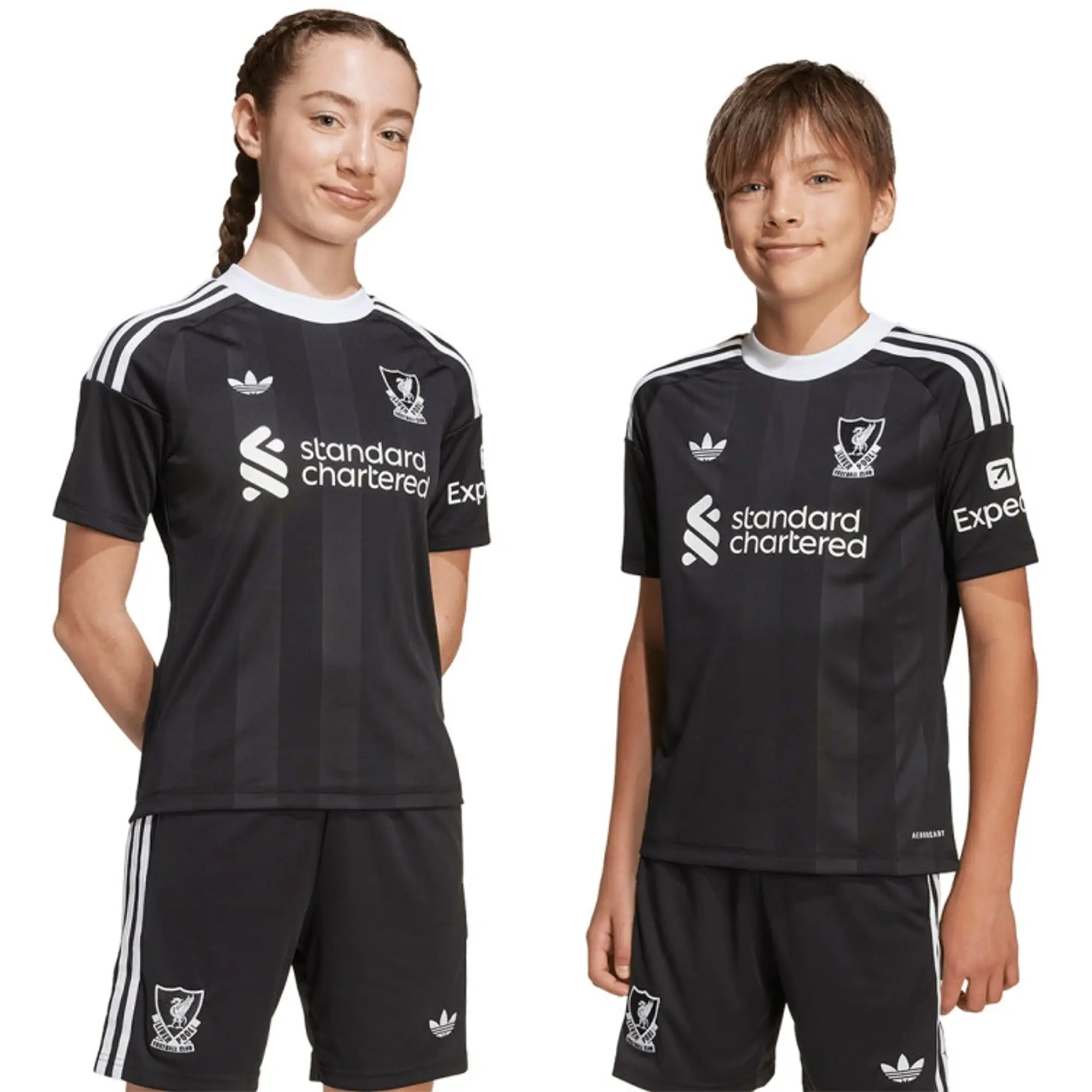 adidas Originals Liverpool 25 26 Kids Third GK Shirt