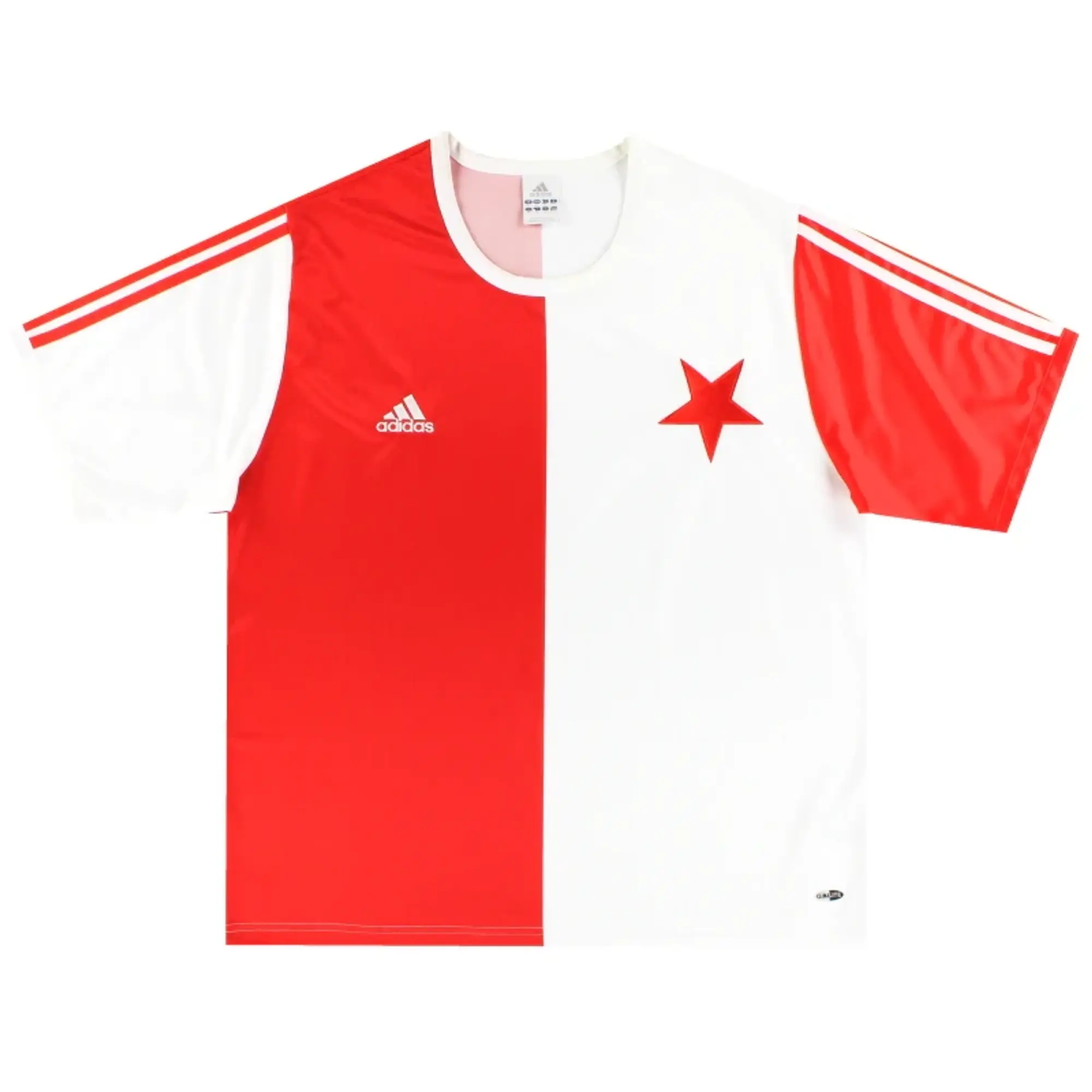 2004-05 Slavia Prague adidas Home Shirt L - Other European Clubs / Excellent 