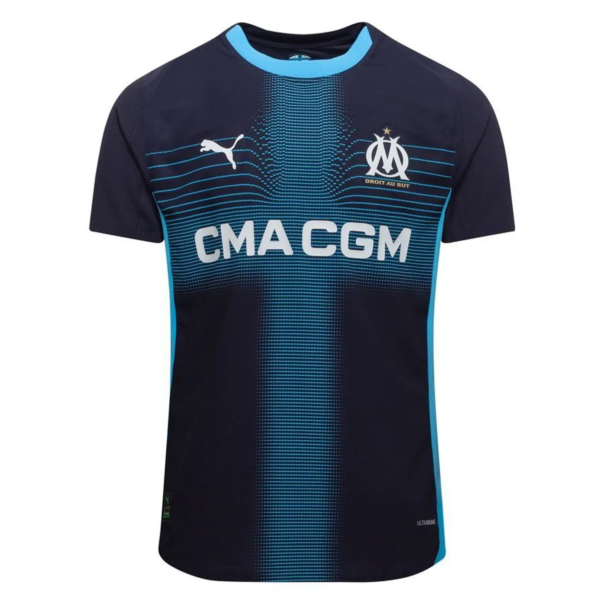 Marseille Away Shirt 2025/26 Authentic - ['Blue']