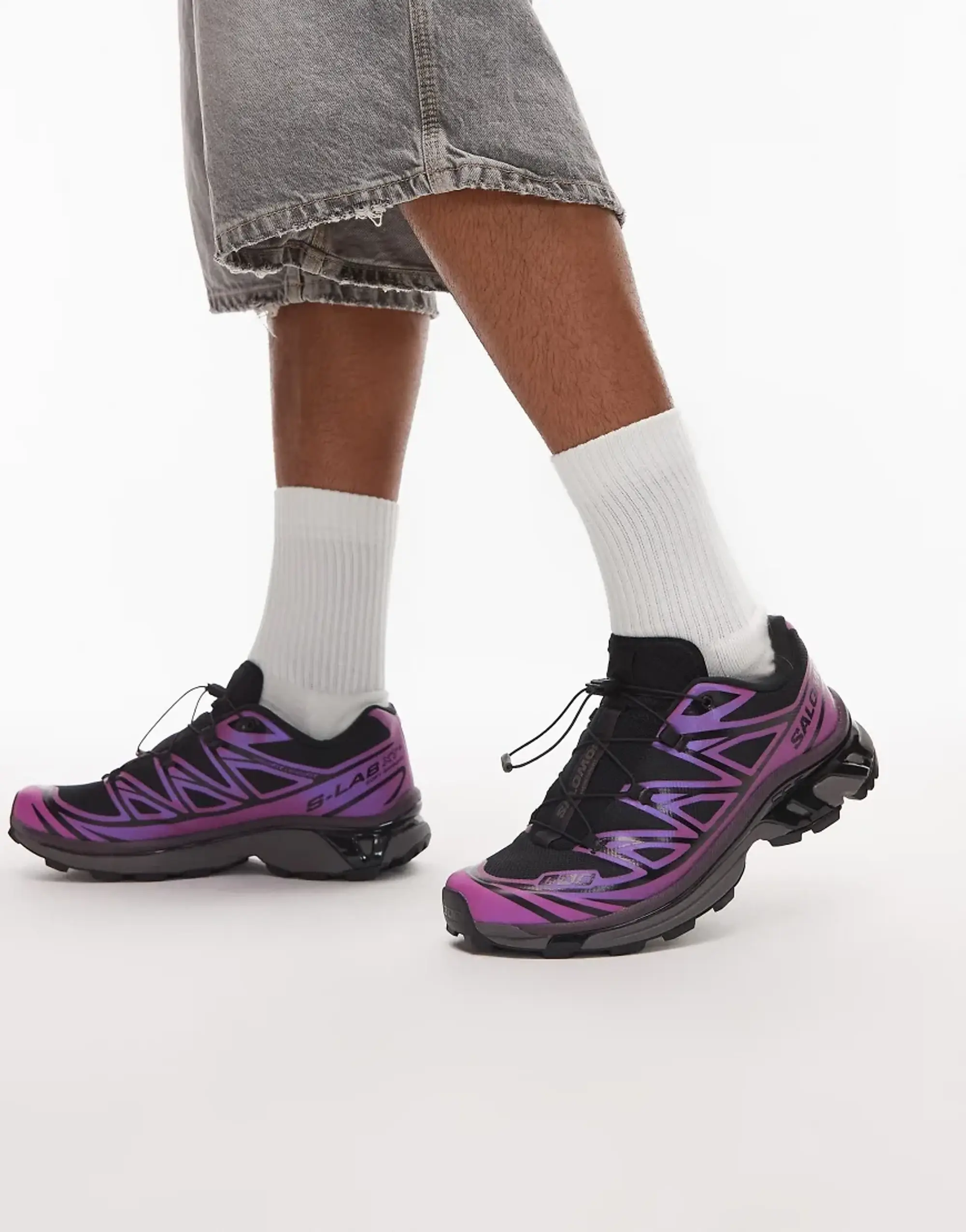 Salomon Xt-6 Men's Sneakers - Black