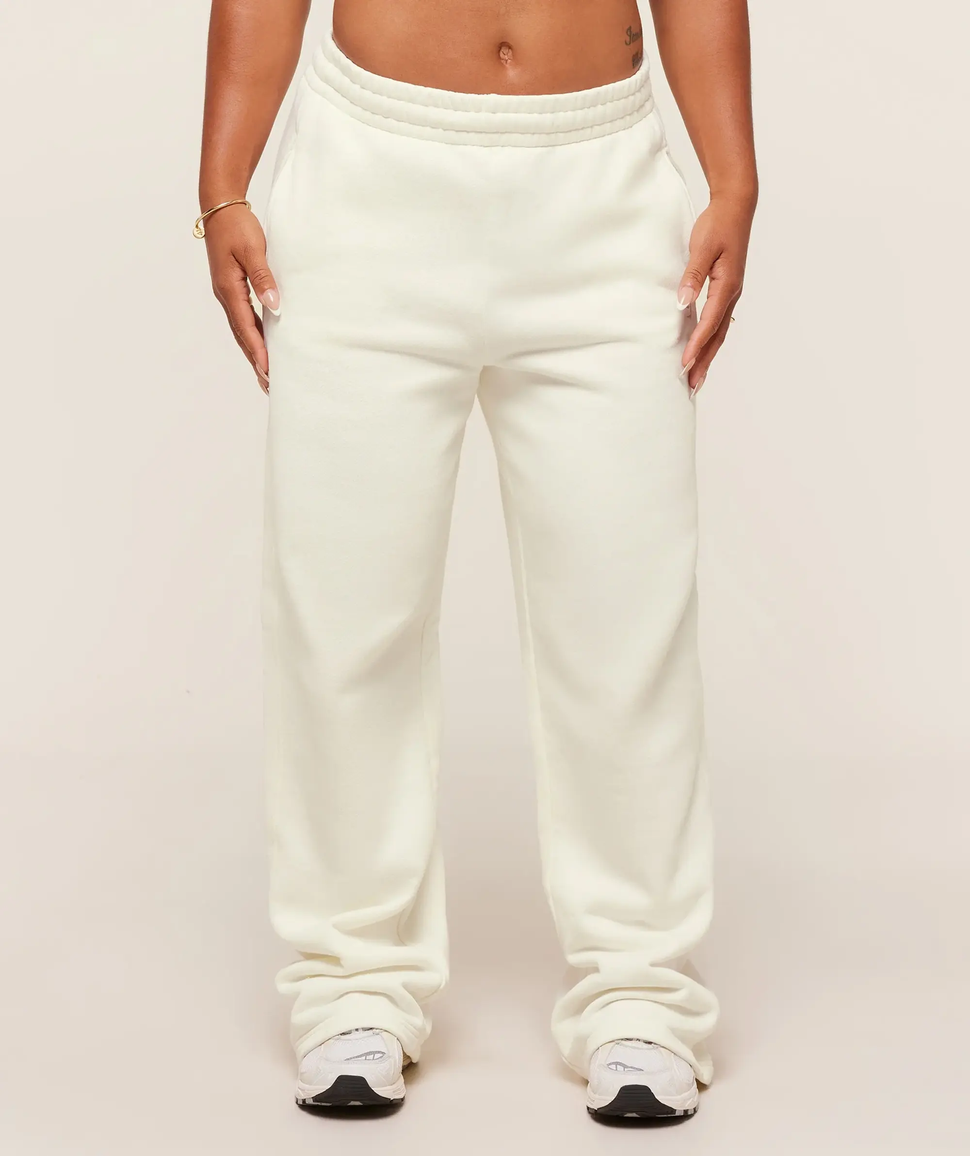  x Analis Tracksuit Pant - Soft White