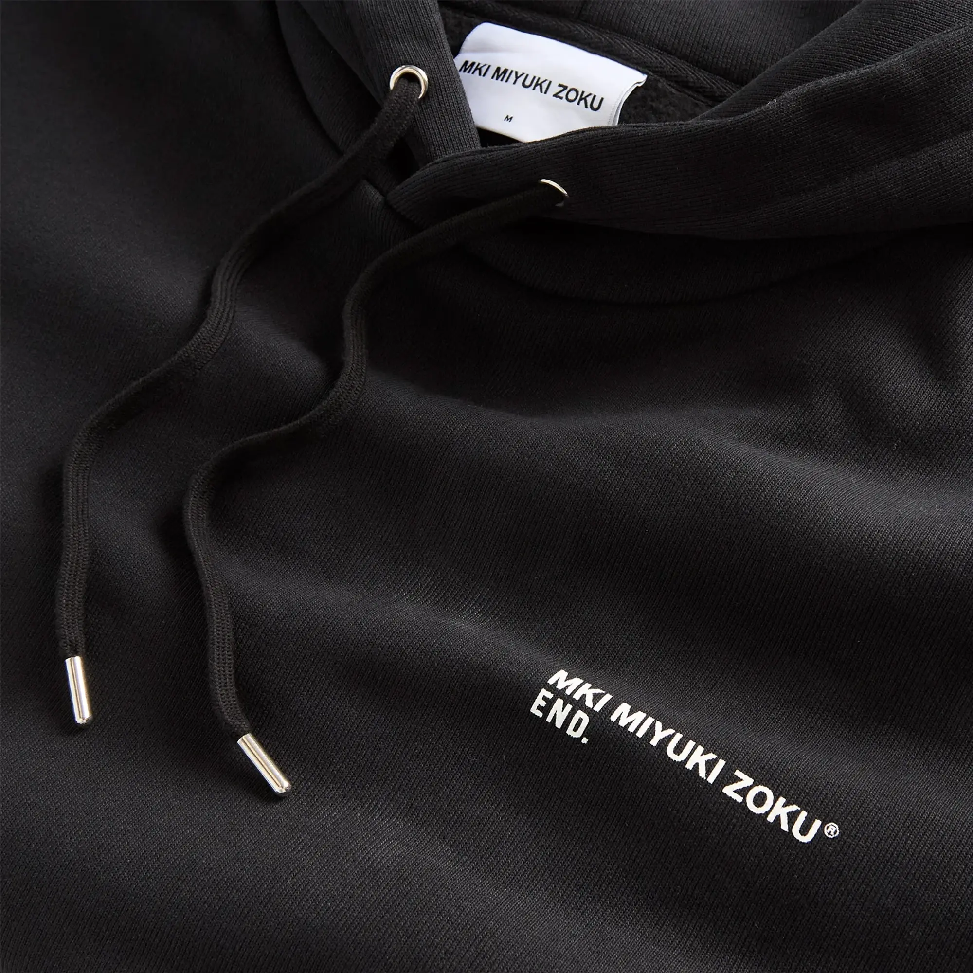 END. x MKI Men's 152010 Globe Hoodie Black