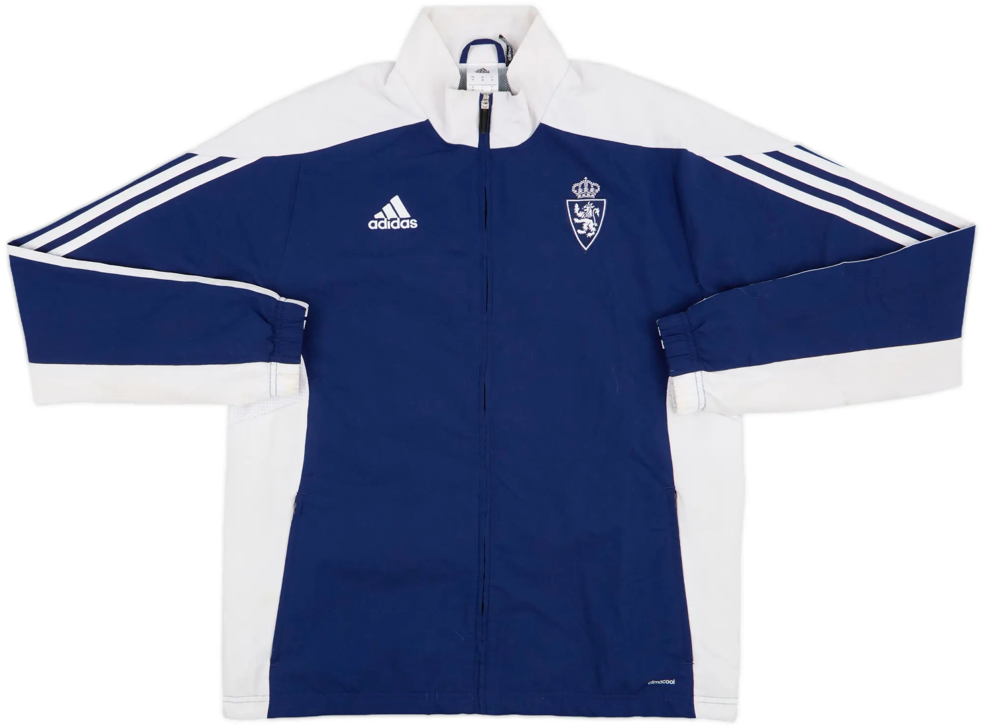 2016-17 Real Zaragoza adidas Track Jacket - 7/10 - (M)