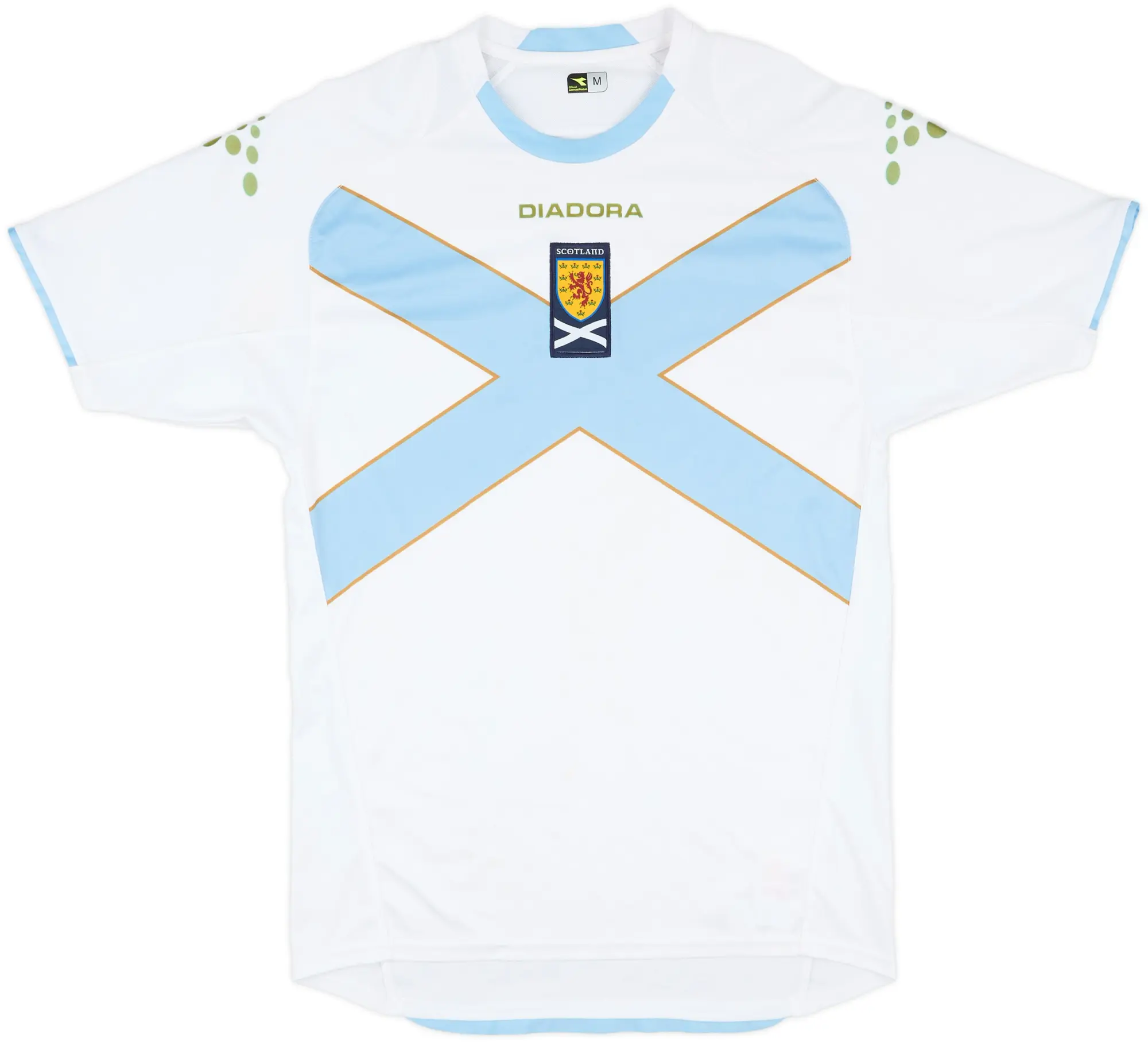 Diadora Scotland Mens SS Away Shirt 2007