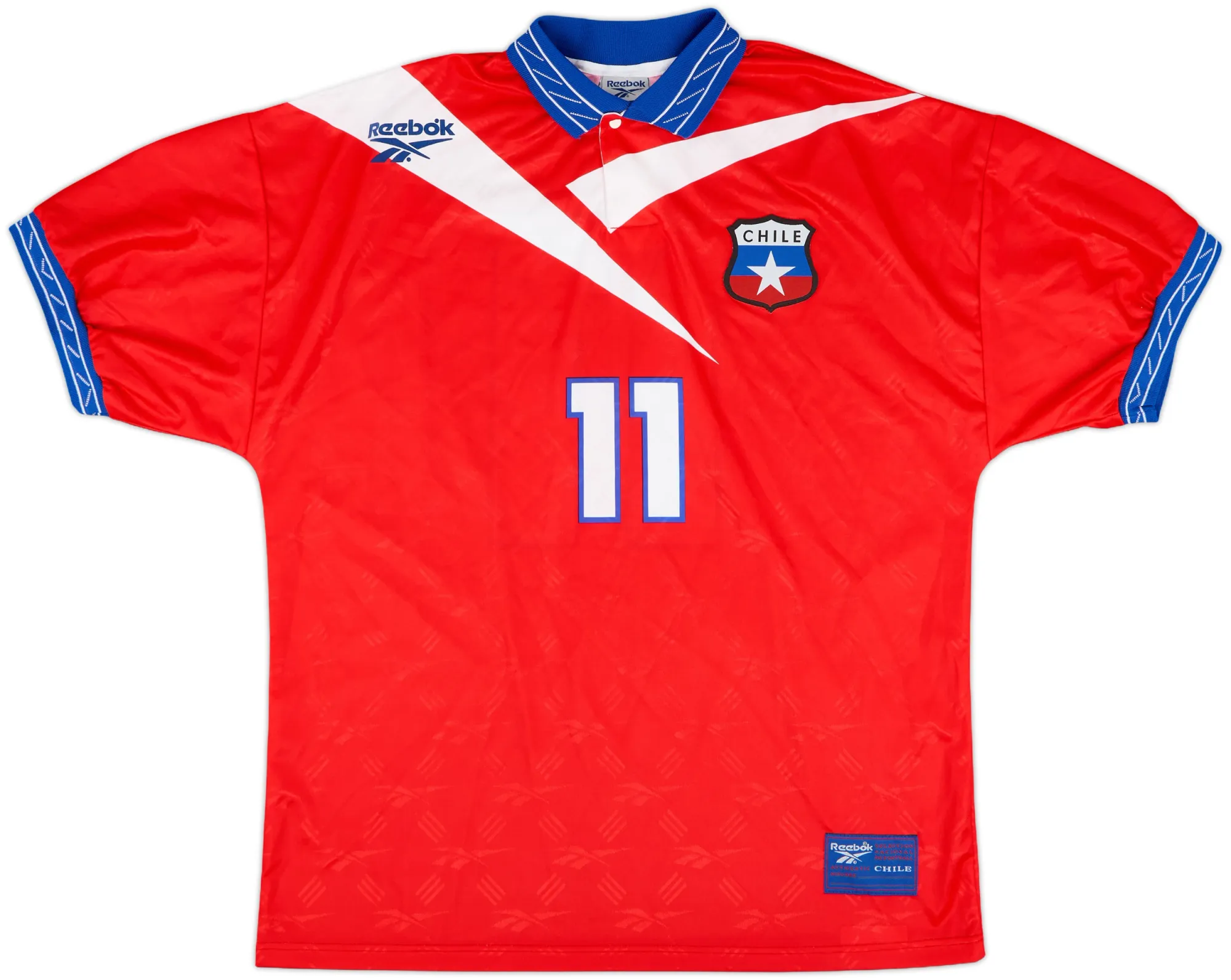 Reebok Chile Mens SS Home Shirt 1997