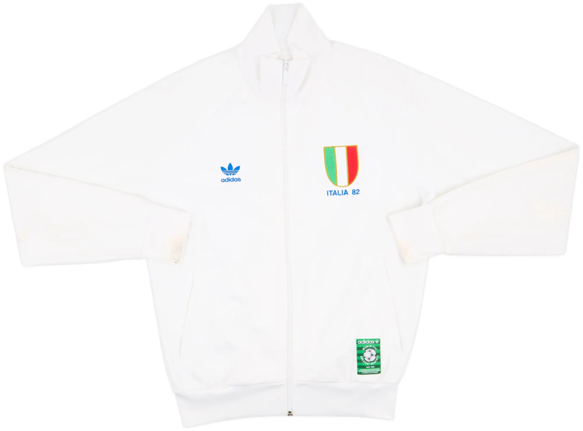 2005-06 Italy adidas Originals Retro Italia 82 Track Jacket - 7/10 - (L)