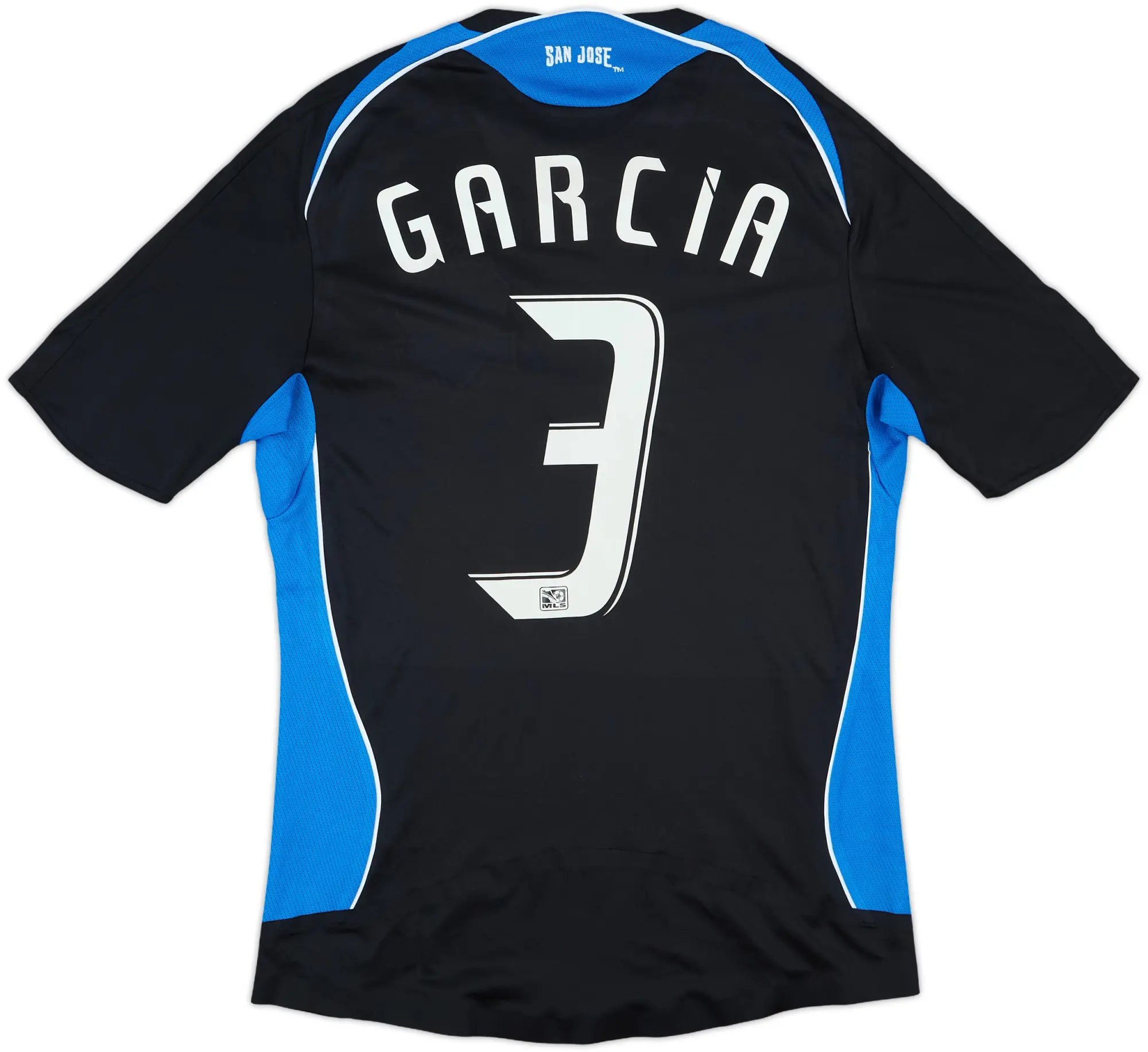 adidas San Jose Earthquakes Mens SS Player Issue Home Shirt 2008
