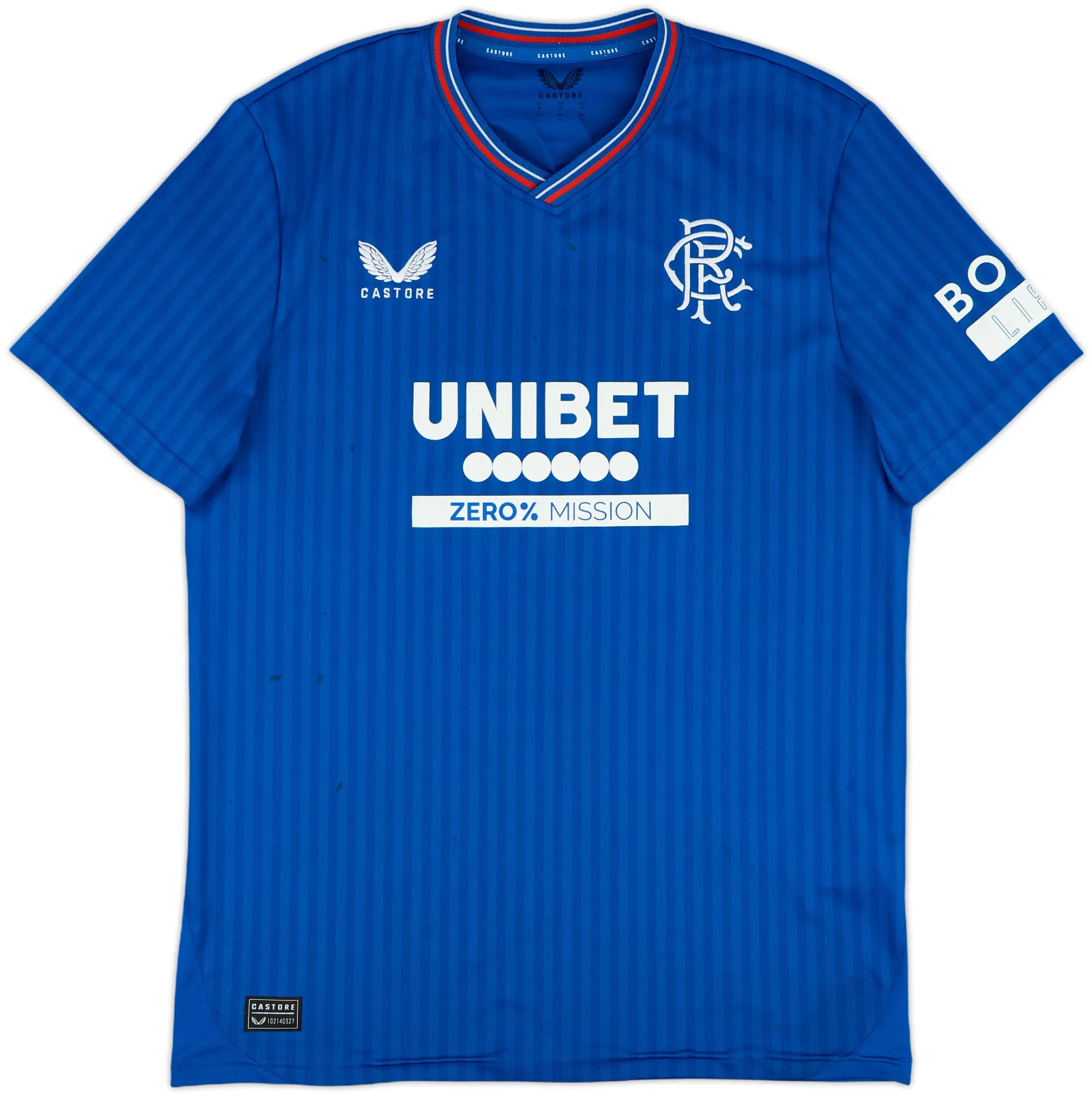 Castore Rangers Mens SS Home Shirt 2023/24