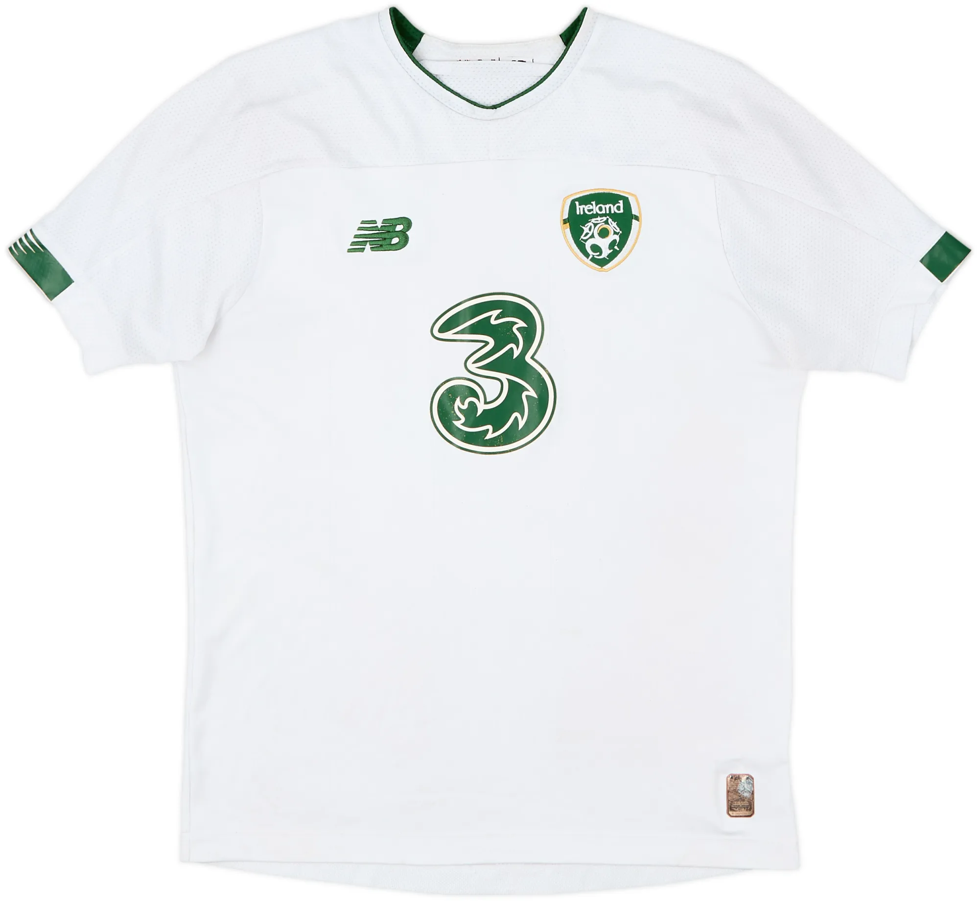 NewBalance Republic of Ireland Boys SS Away Shirt 2019