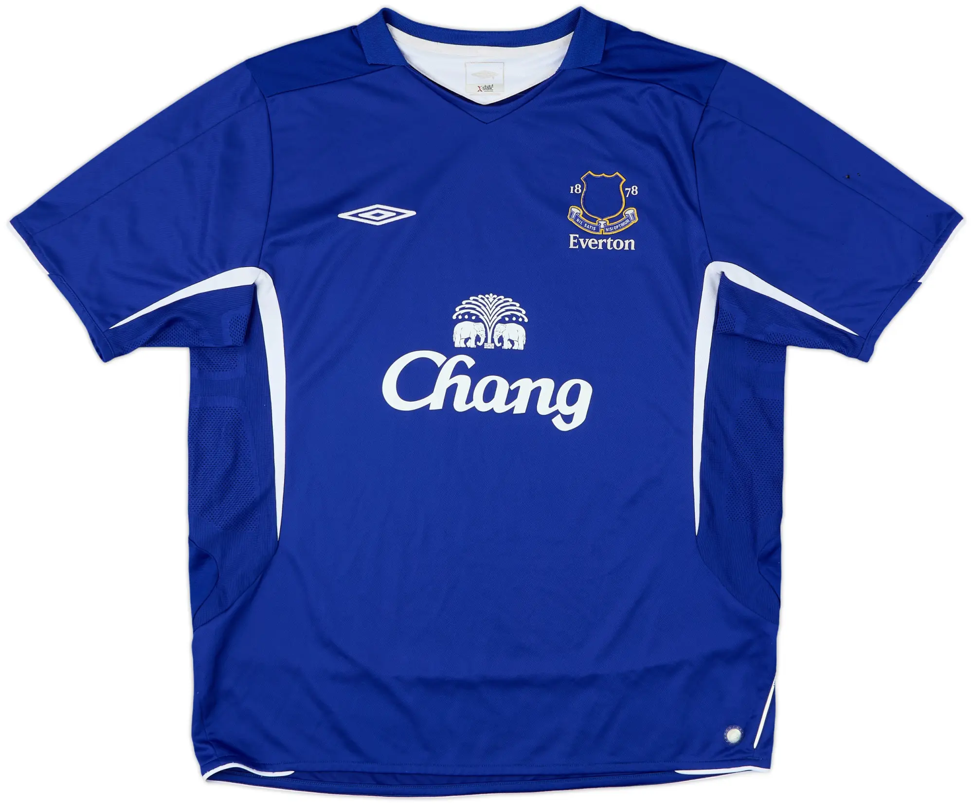 Umbro Everton Mens SS Home Shirt 2005/06