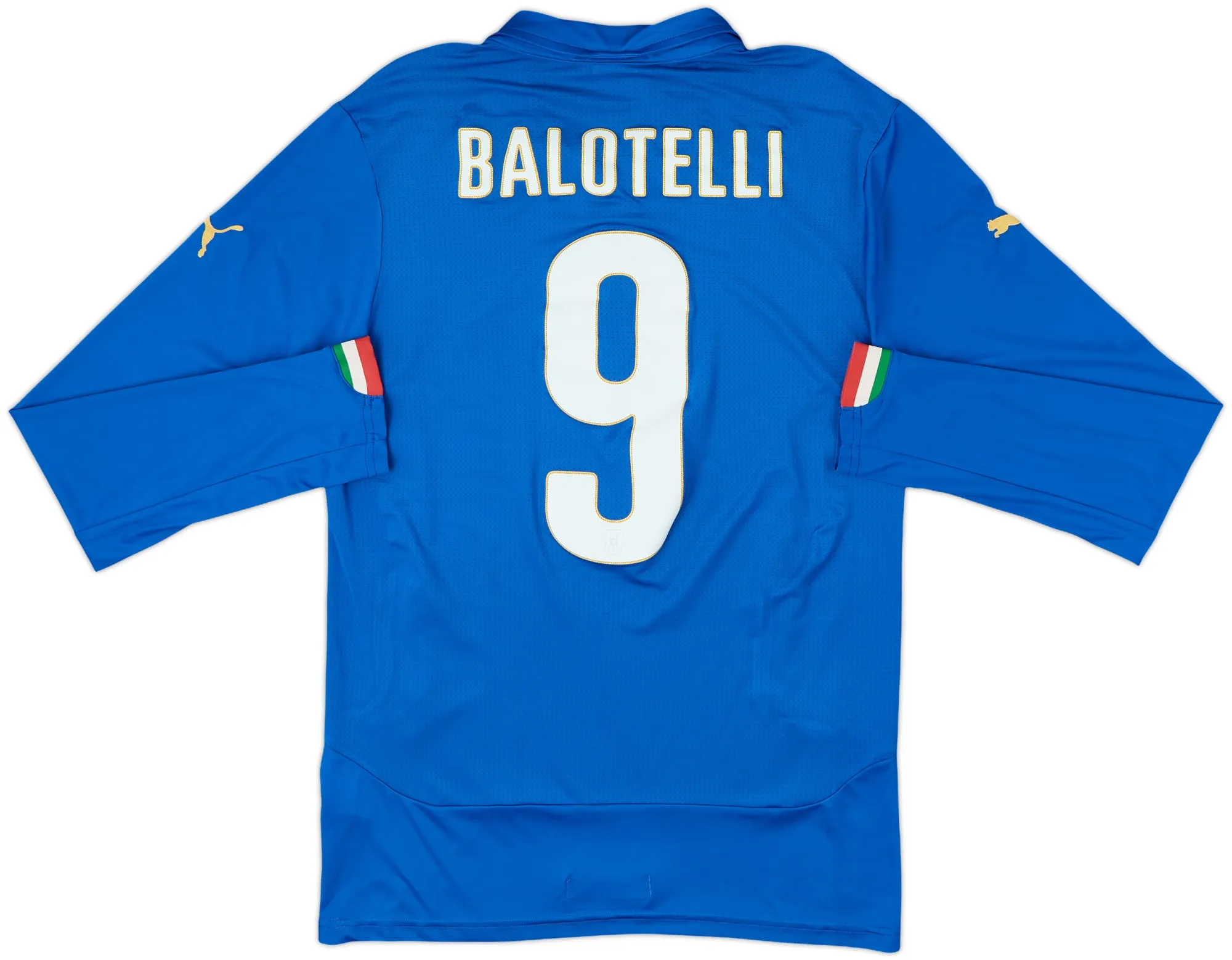 Puma Italy Mens LS Home Shirt 2014