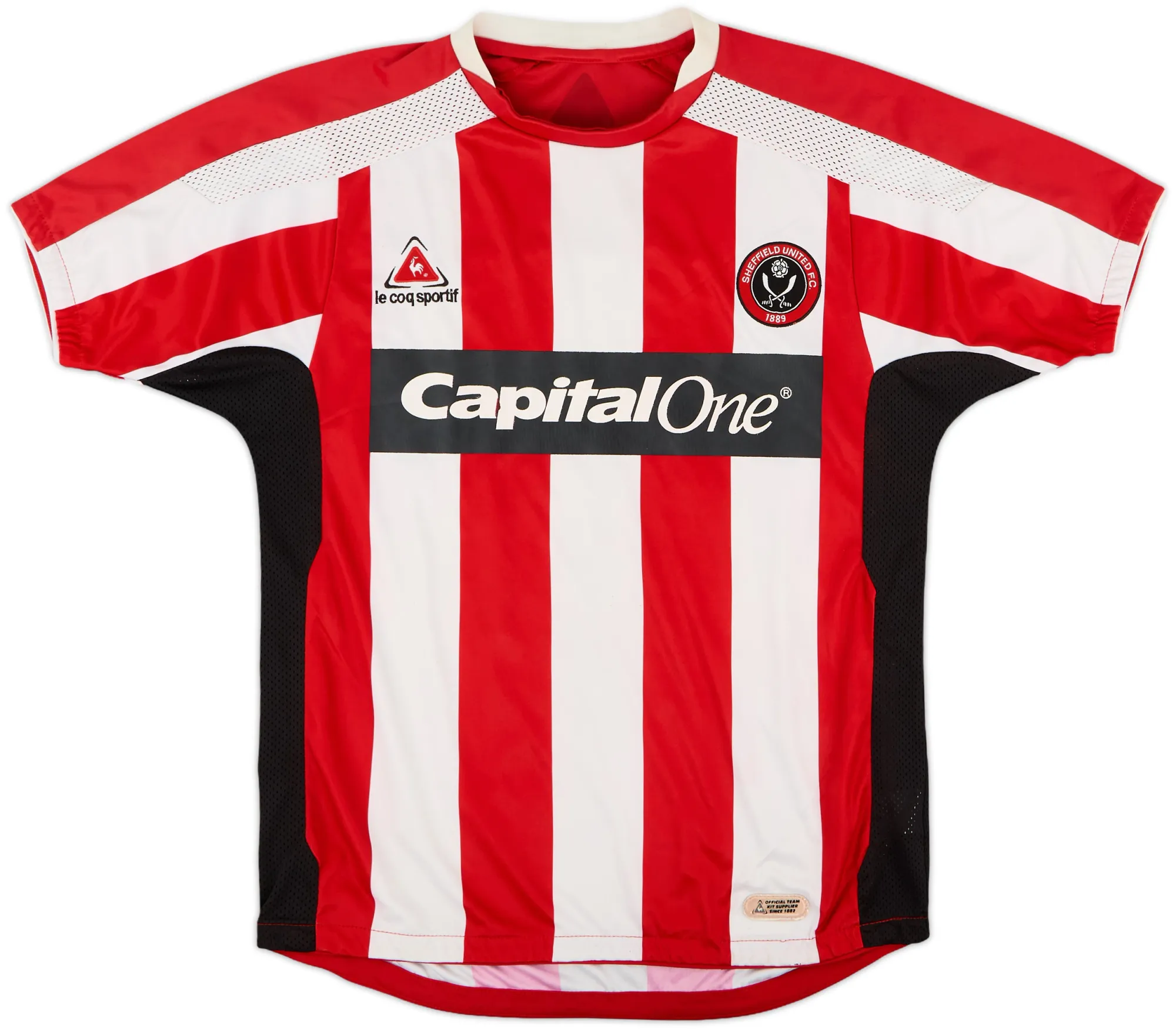LeCoqSportif Sheffield United Mens SS Home Shirt 2007/08