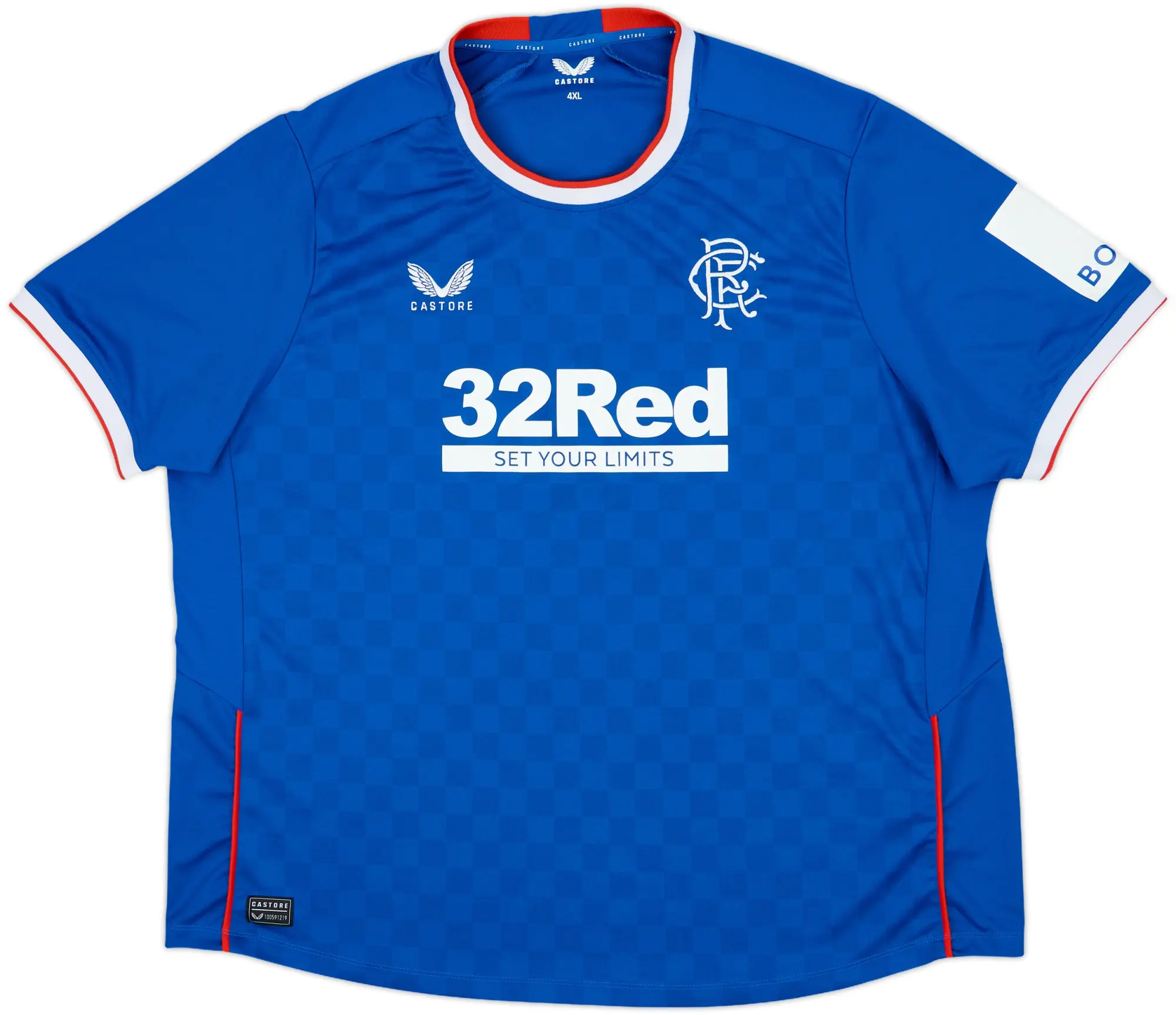 Castore Rangers Mens SS Home Shirt 2022/23