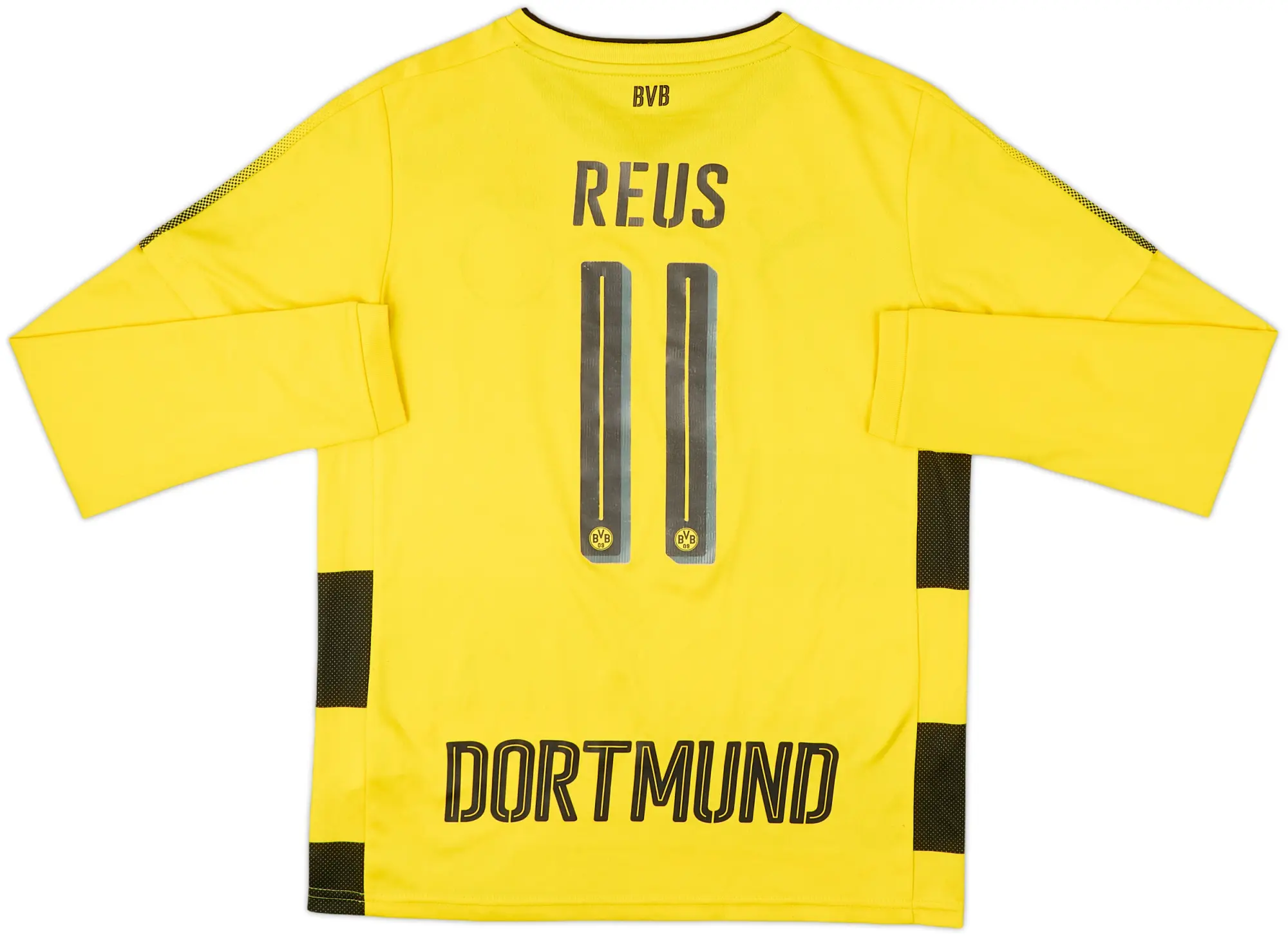 Puma Borussia Dortmund Boys LS Home Shirt 2017/18